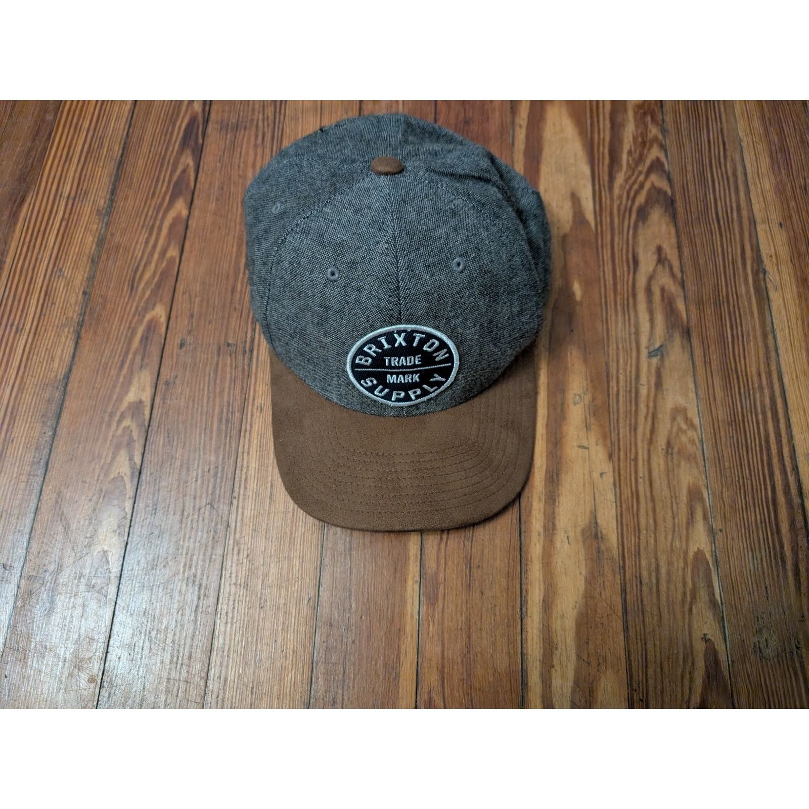 Brixton Brixton Mens Gray Hat in good condition. Size ONE SIZE - 1 Thumbnail