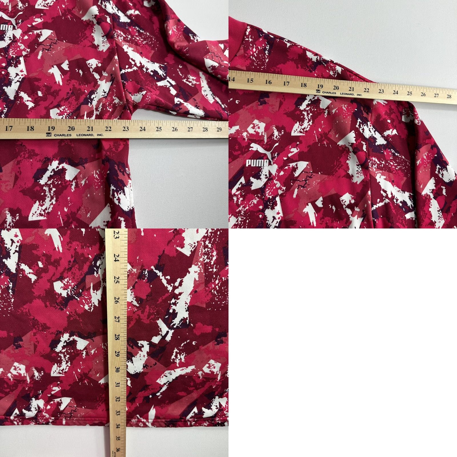 Puma PUMA Women's Camouflage Sweatshirt Dress With Pockets Size XL Multicolor Short Crew Neck 3/4 Sleeve Sweater Dress Casual Women Pockets Colorful Size XL / US 12-14 / IT 48-50 - 8 Thumbnail