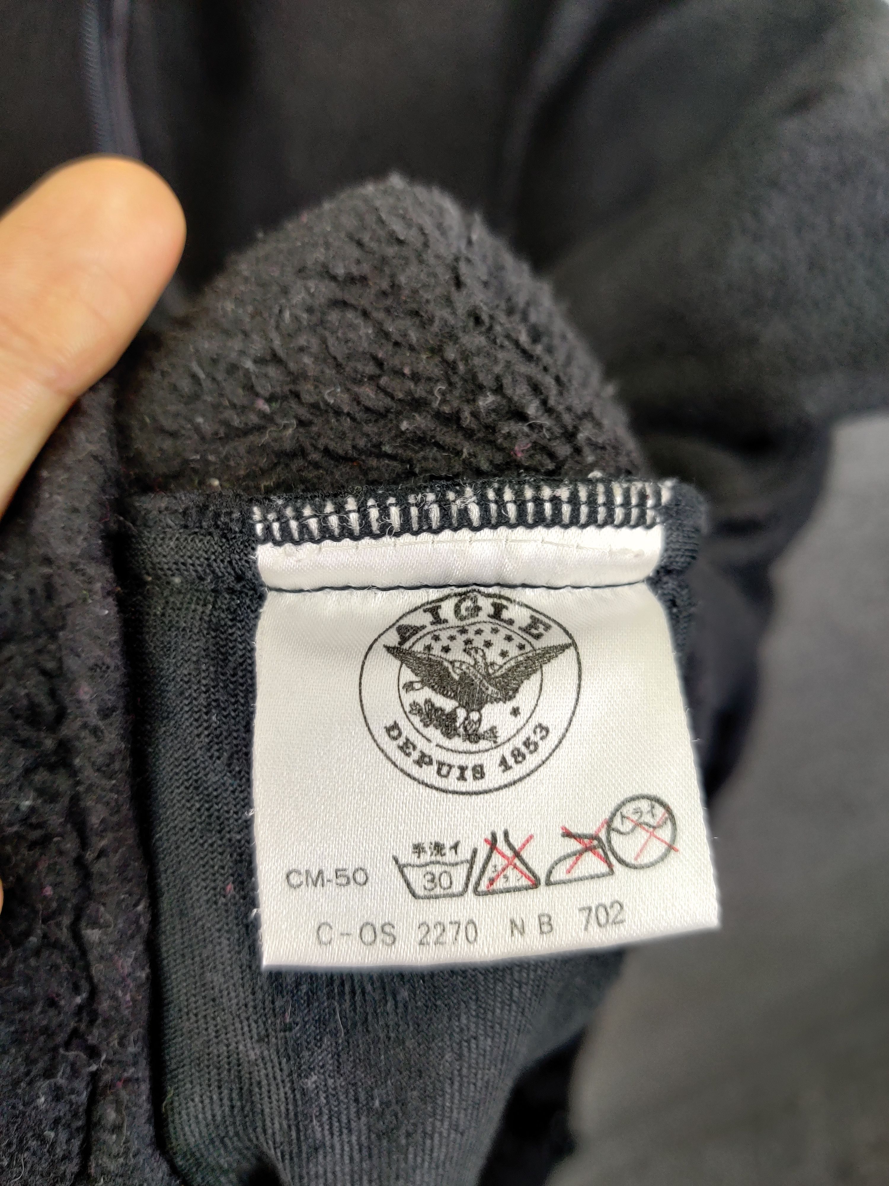 Aigle Vintage Aigle Anorak Fleece Jacket Size US L / EU 52-54 / 3 - 12 Thumbnail