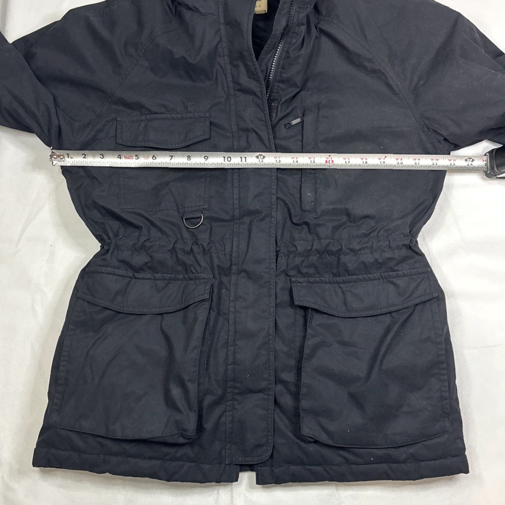 Eddie Bauer VINTAGE 90's Eddie Bauer Black Goose Down Puffer Parka Jacket Sz S Snowline Womens Size S / US 4 / IT 40 - 6 Thumbnail