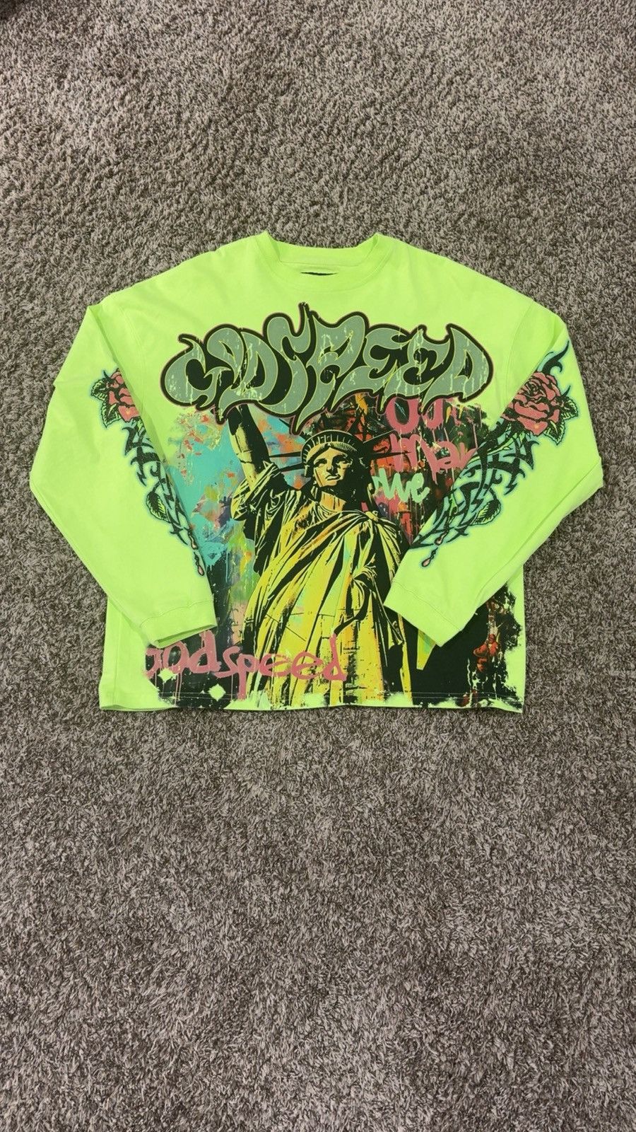Godspeed Godspeed Vandal Long Sleeve T Shirt ‘Volt’ Size US S / EU 44-46 / 1 - 3 Thumbnail