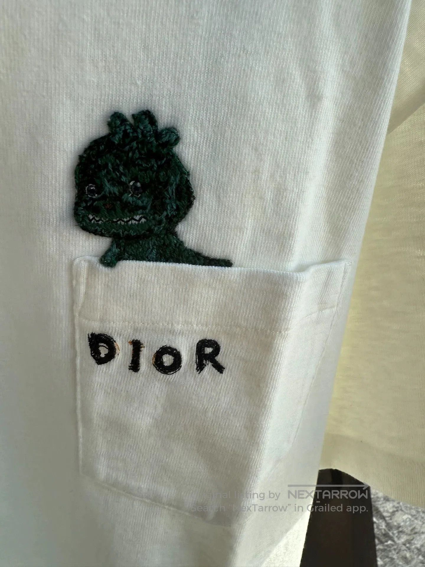 Dior dior men's dinosaur short sleeve t-shirt. Size US M / EU 48-50 / 2 - 3 Thumbnail