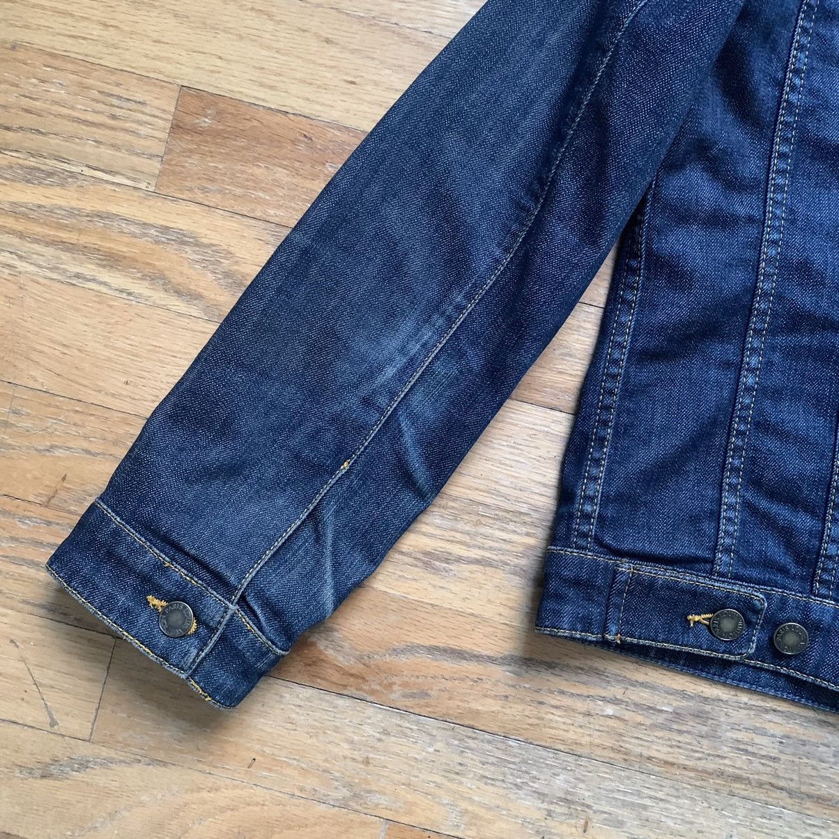 Louis Vuitton × Marc Jacobs SS2006 Cargo Dark Wash Denim Jacket Size M / US 6-8 / IT 42-44 - 9 Thumbnail