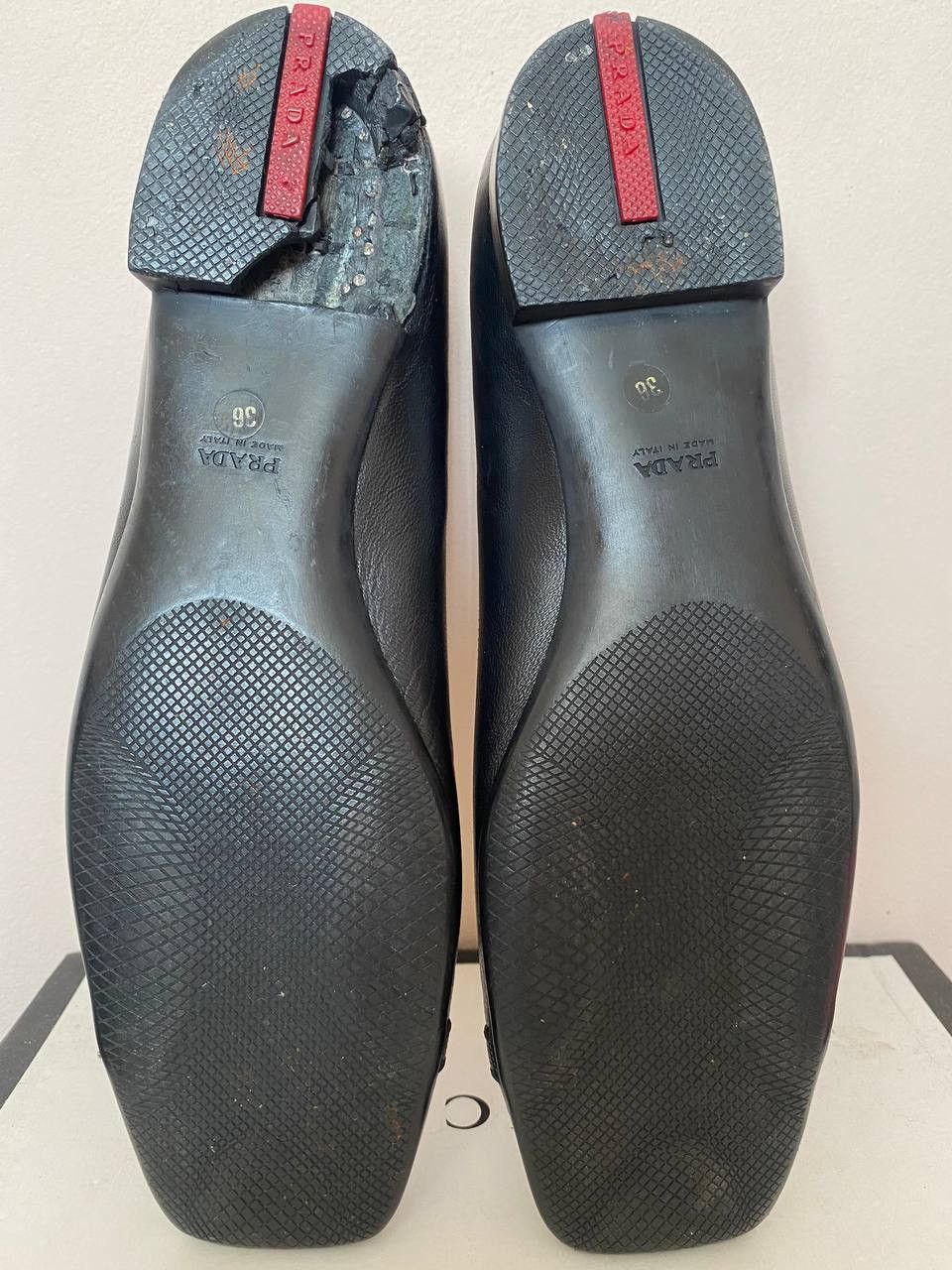 Prada Prada Patent leather ballet flats Size US 6 / IT 36 - 8 Thumbnail