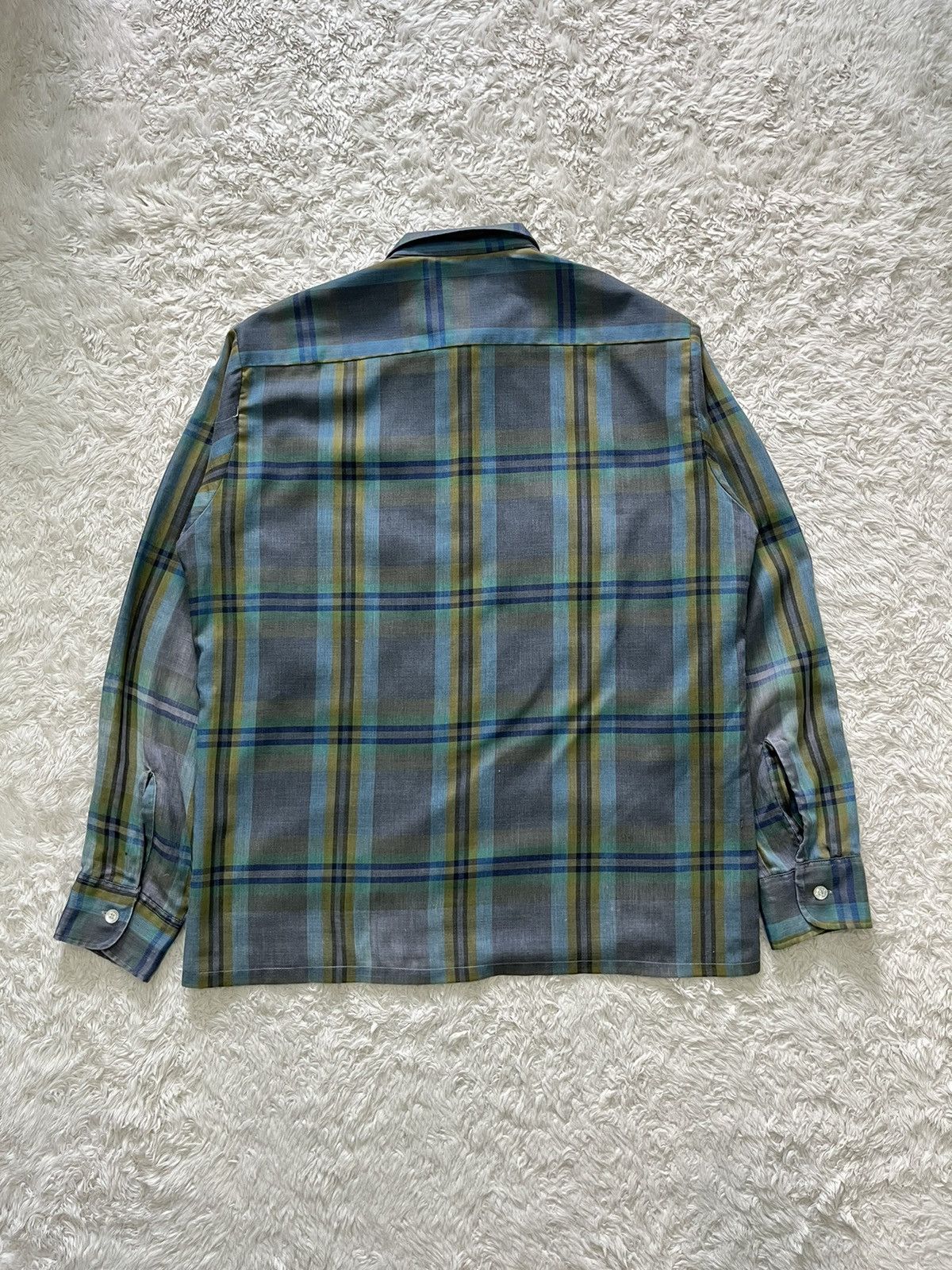 Vintage vintage 60's 70's towncraft by jc penney plaid shirt Size US M / EU 48-50 / 2 - 9 Thumbnail