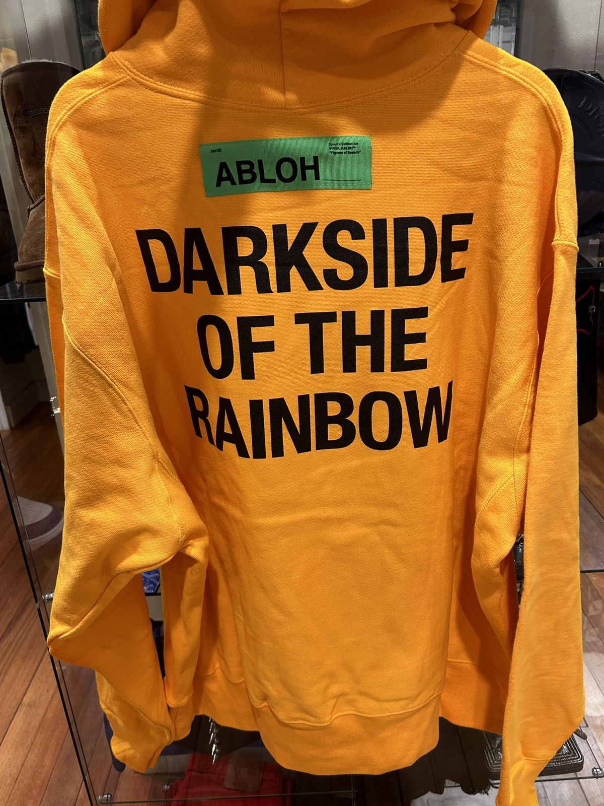 Champion × Virgil Abloh Champion X Virgil Abloh Dark Side Of the Rainbow Hoodie Size US XXL / EU 58 / 5 - 3 Thumbnail