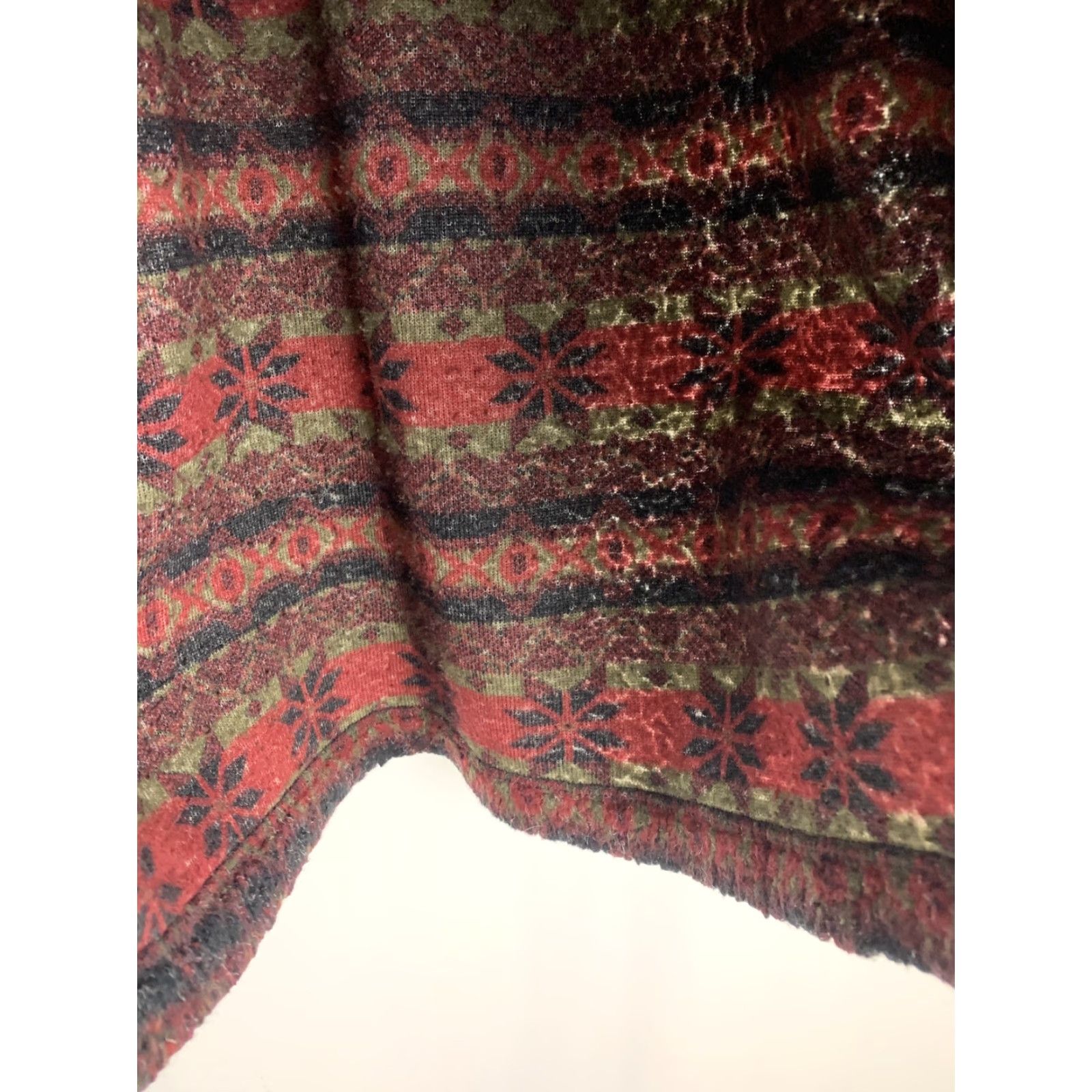 Vintage Woolrich Mens Sweater M Red Green Made in USA Rugged Outdoor Wear Pullover Mens Family US Theme Size US M / EU 48-50 / 2 - 7 Thumbnail