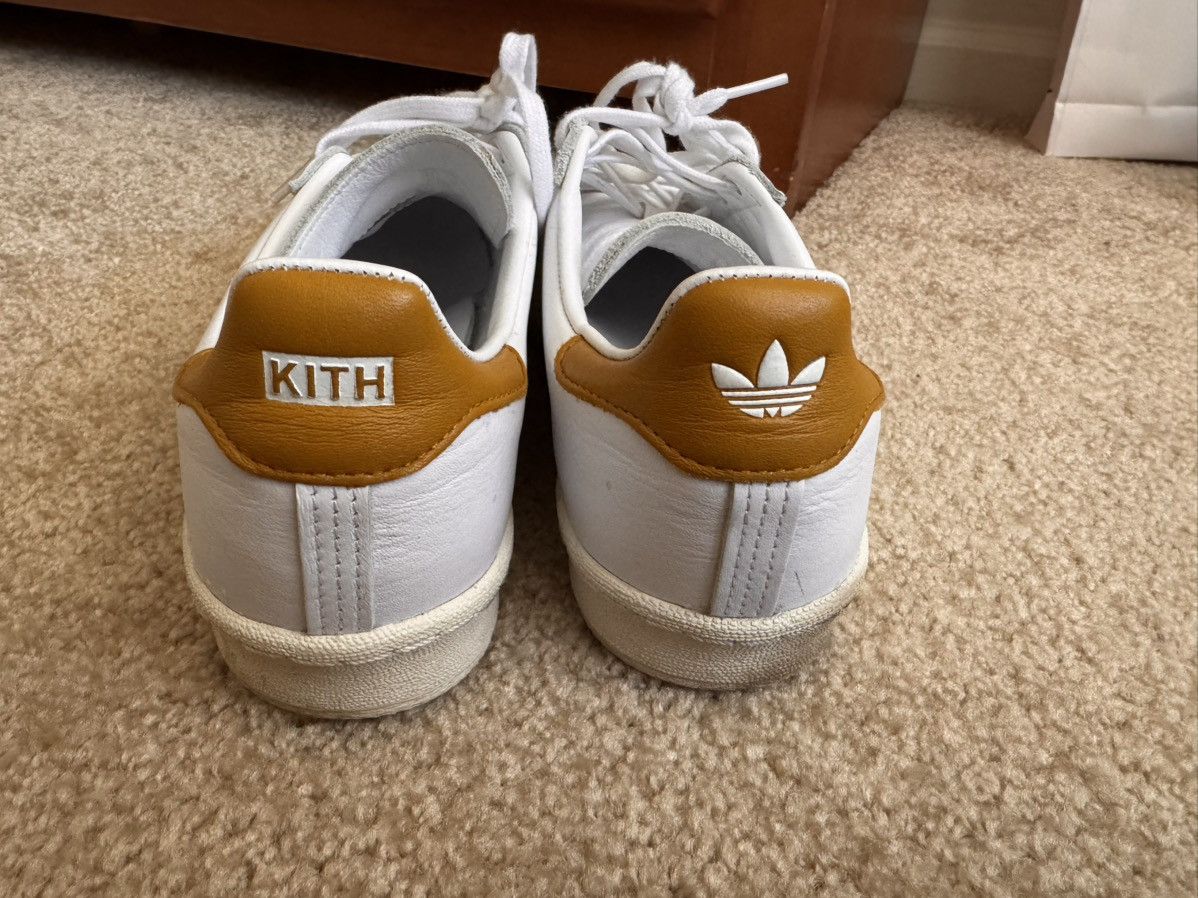 Adidas × Kith Kith Adidas campus white mango Size US 9 / EU 42 - 4 Thumbnail