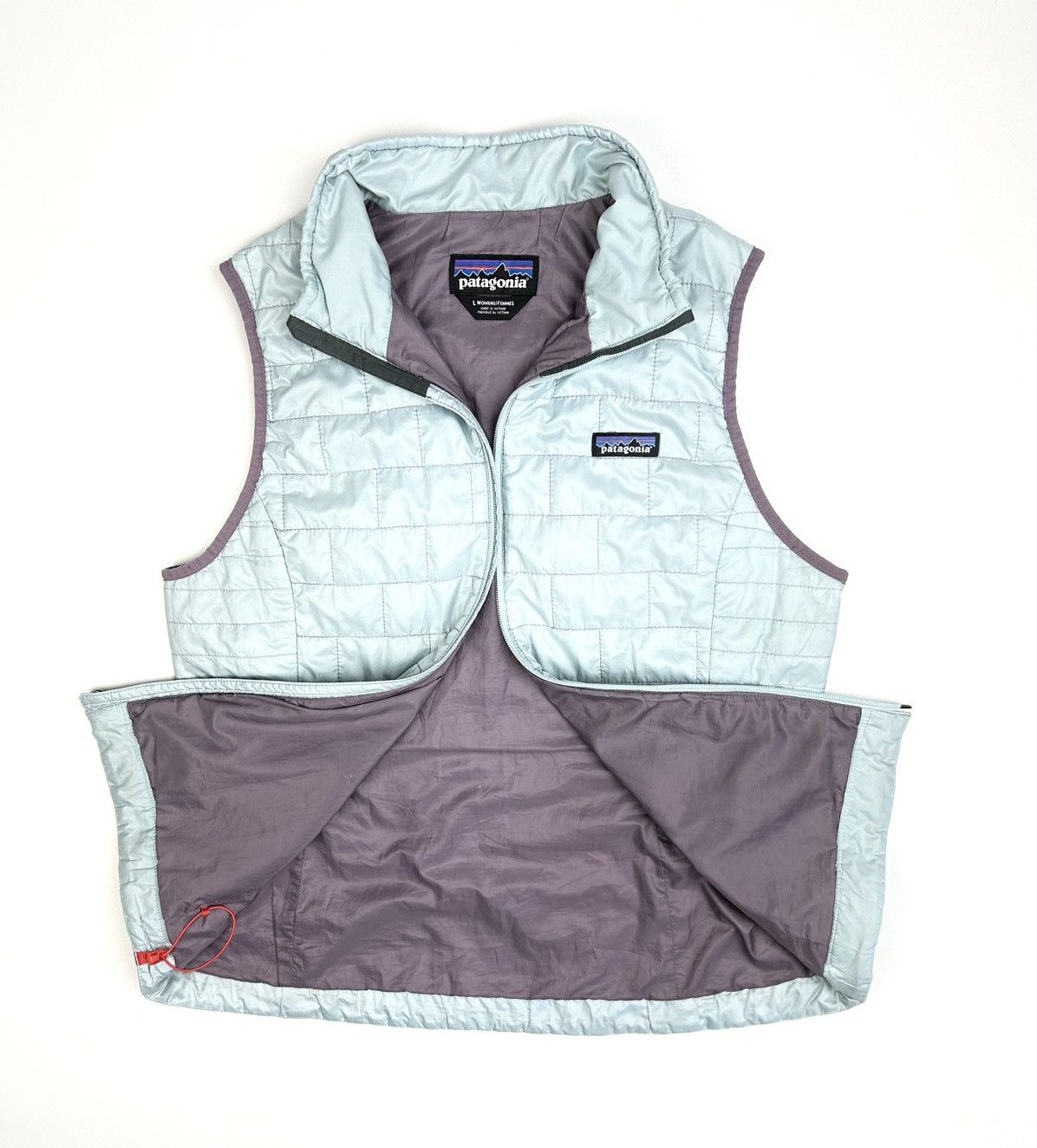 Arc'teryx Patagonia Light Puffer Primaloft Vest Blue Size L / US 10 / IT 46 - 1 Thumbnail