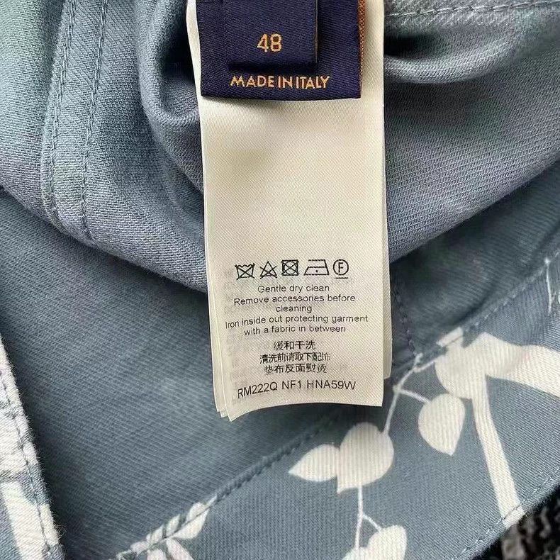 Louis Vuitton Louis Vuitton SS23 New Blue Botanical Monogrammed Denim Ja Size US M / EU 48-50 / 2 - 4 Thumbnail
