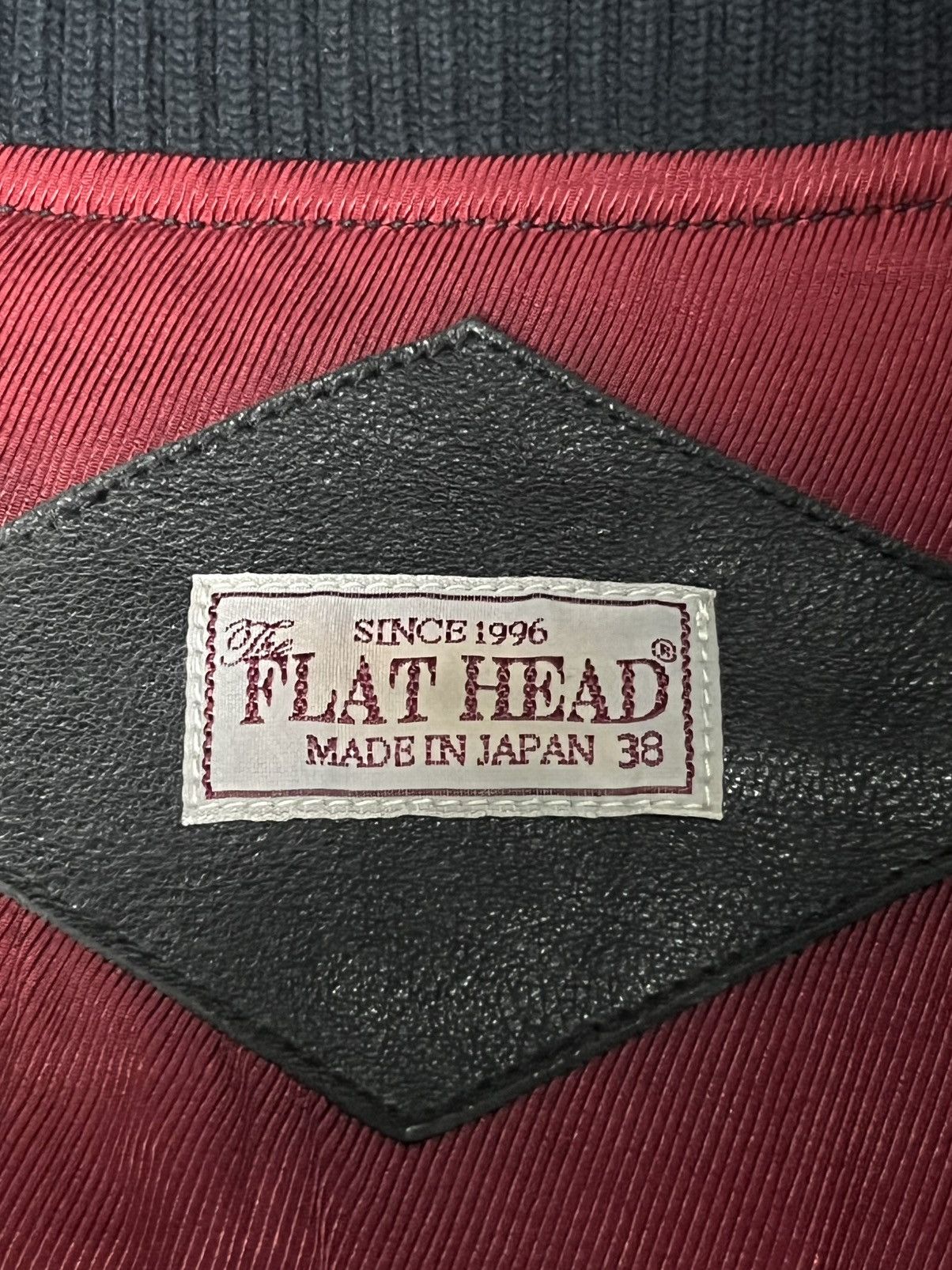 The Flat Head THE FLATHEAD Stajan Sleeve Leather Wool Amekaji Black Size US M / EU 48-50 / 2 - 9 Thumbnail