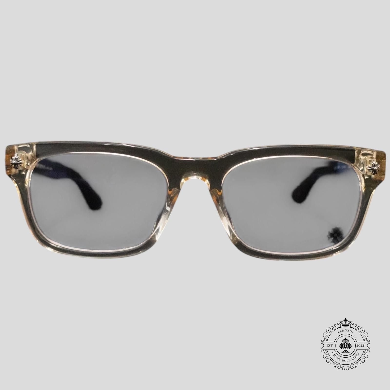 Chrome Hearts Chrome Hearts Vagilante Glasses in Tortoise Shell/Silver Size ONE SIZE - 2 Thumbnail