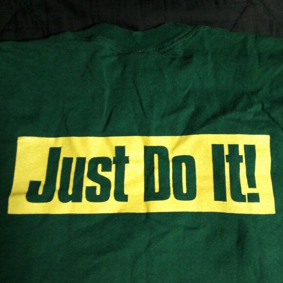Jerzees Vintage Phil Phone Home Just Do It! Oregon Ducks T-Shir Size US L / EU 52-54 / 3 - 6 Thumbnail