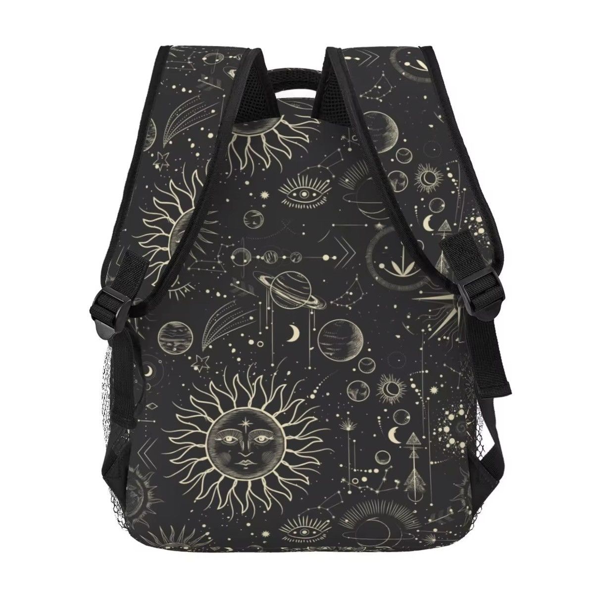 Vintage Celestial Pattern Sun and Moon Backpack Size ONE SIZE - 2 Thumbnail