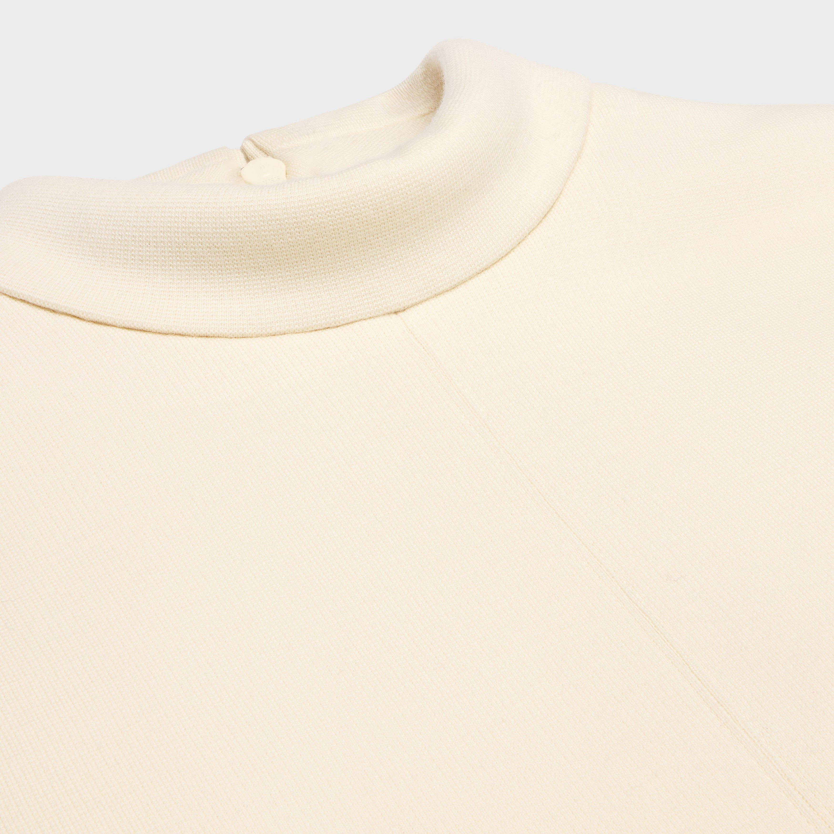 Celine o1bcso1str0925 2X36O759Y Turtleneck Sweater in Creme Size XS / US 0-2 / IT 36-38 - 3 Thumbnail