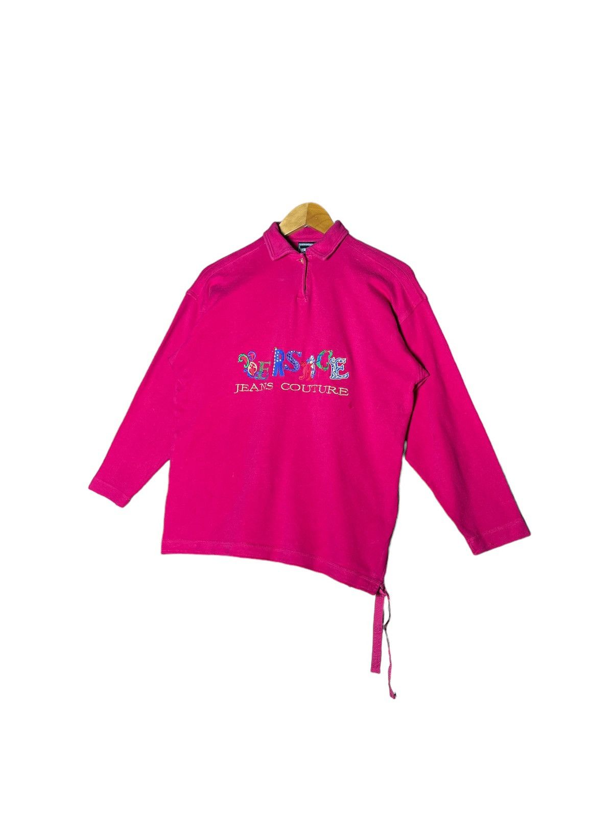 Versace Jeans Couture × Vintage Versace Jeans Couture Shirt Size XS / US 0-2 / IT 36-38 - 3 Thumbnail