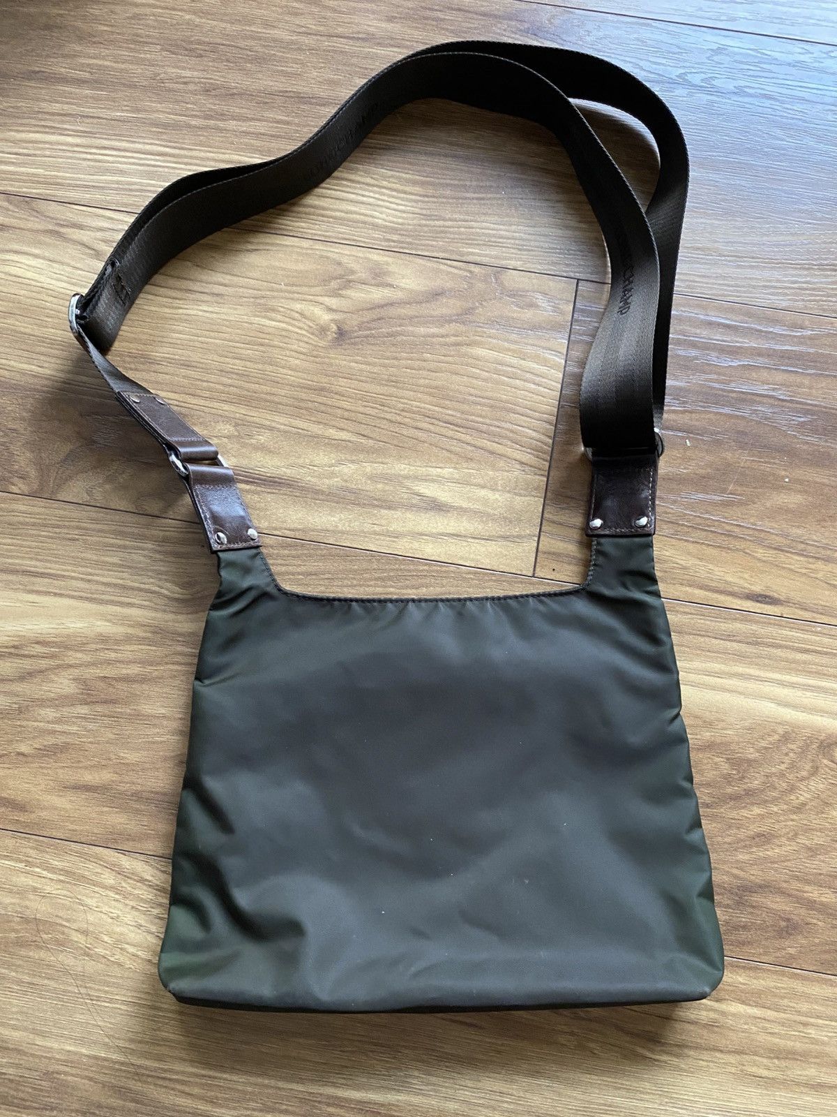 Longchamp Longchamp Nylon Crossbody Bag Unisex Y2k Hype Lux Size ONE SIZE - 9 Thumbnail