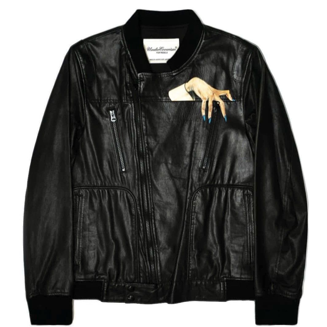 Undercover Undercover 2009 The Hand Leather Jacket Size US M / EU 48-50 / 2 - 1 Thumbnail