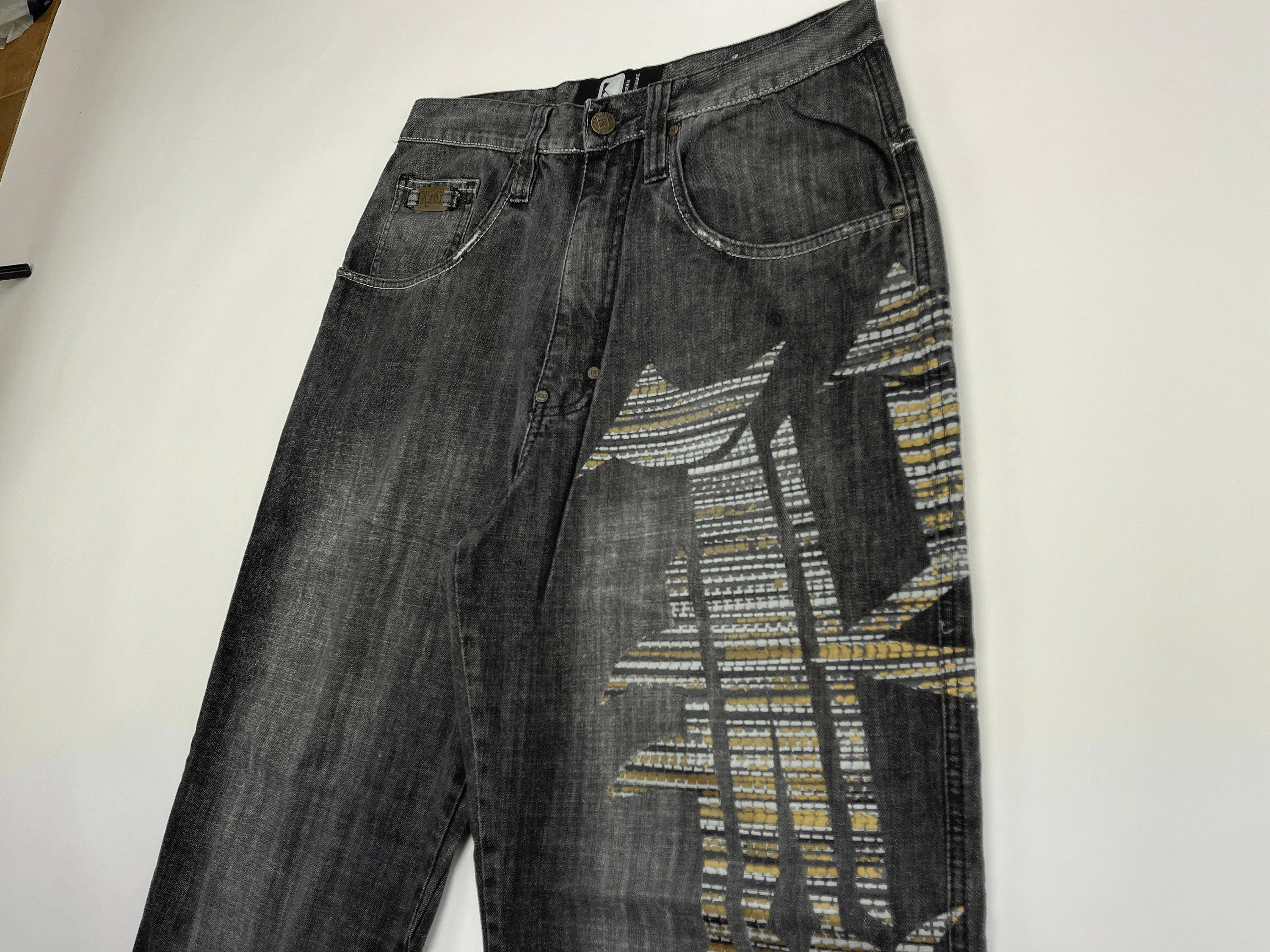 Karl Kani KARL KANI jeans, baggy, vintage Kani jeans, 90s hip hop W 32 Size US 32 / EU 48 - 6 Thumbnail