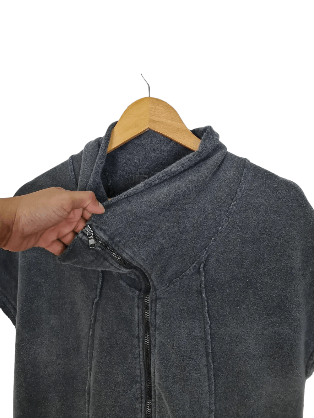 Japanese Brand × Transit Transit Long Sweater Zipper Jacket Size US L / EU 52-54 / 3 - 5 Thumbnail