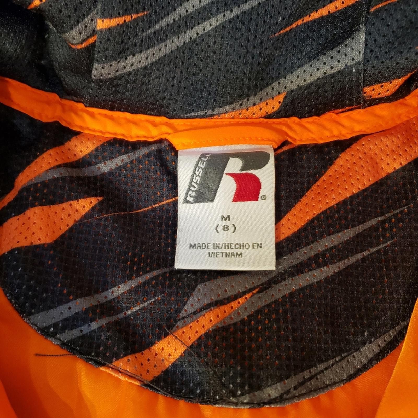 Russell Athletic Russell orange/gray/black youth jacket Size 8 Size US XXS / EU 40 - 5 Thumbnail