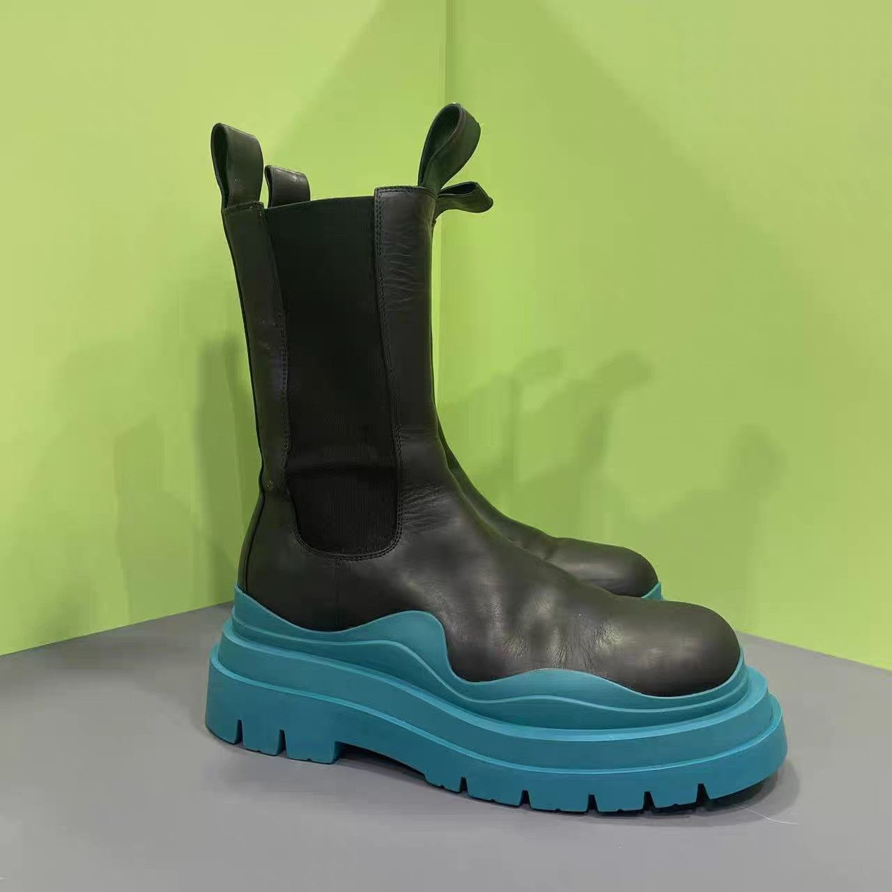 Bottega Veneta Bottega Veneta Tire High Chelsea Boots K15 Size US 8.5 / EU 41-42 - 3 Thumbnail