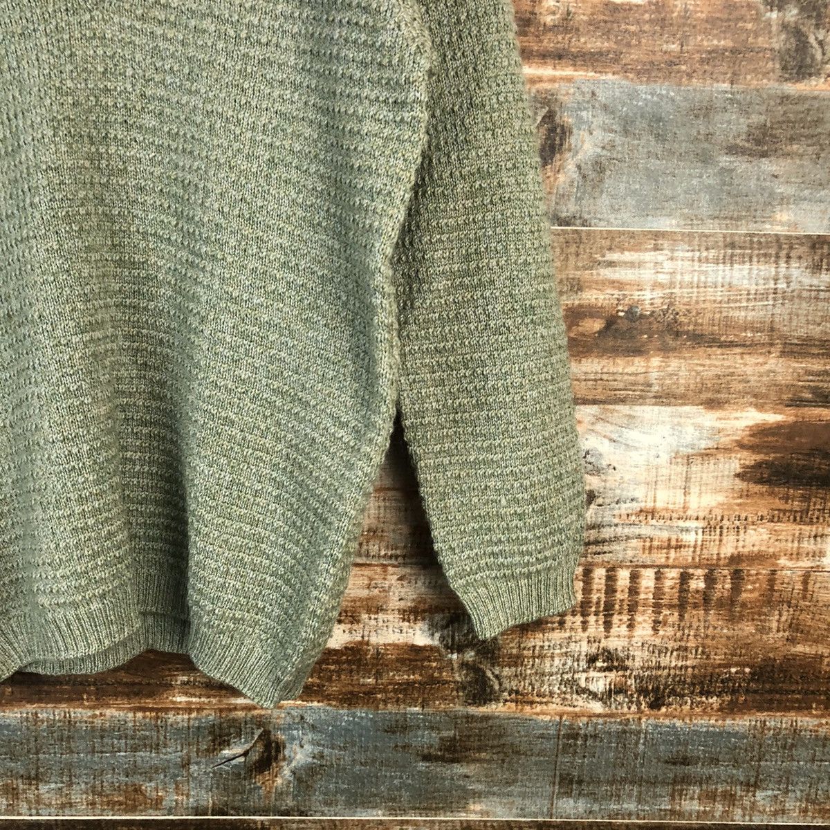 Homespun Knitwear × Japanese Brand Japanese Brand vintage Green Knitwear #A1681 Size S / US 4 / IT 40 - 8 Thumbnail