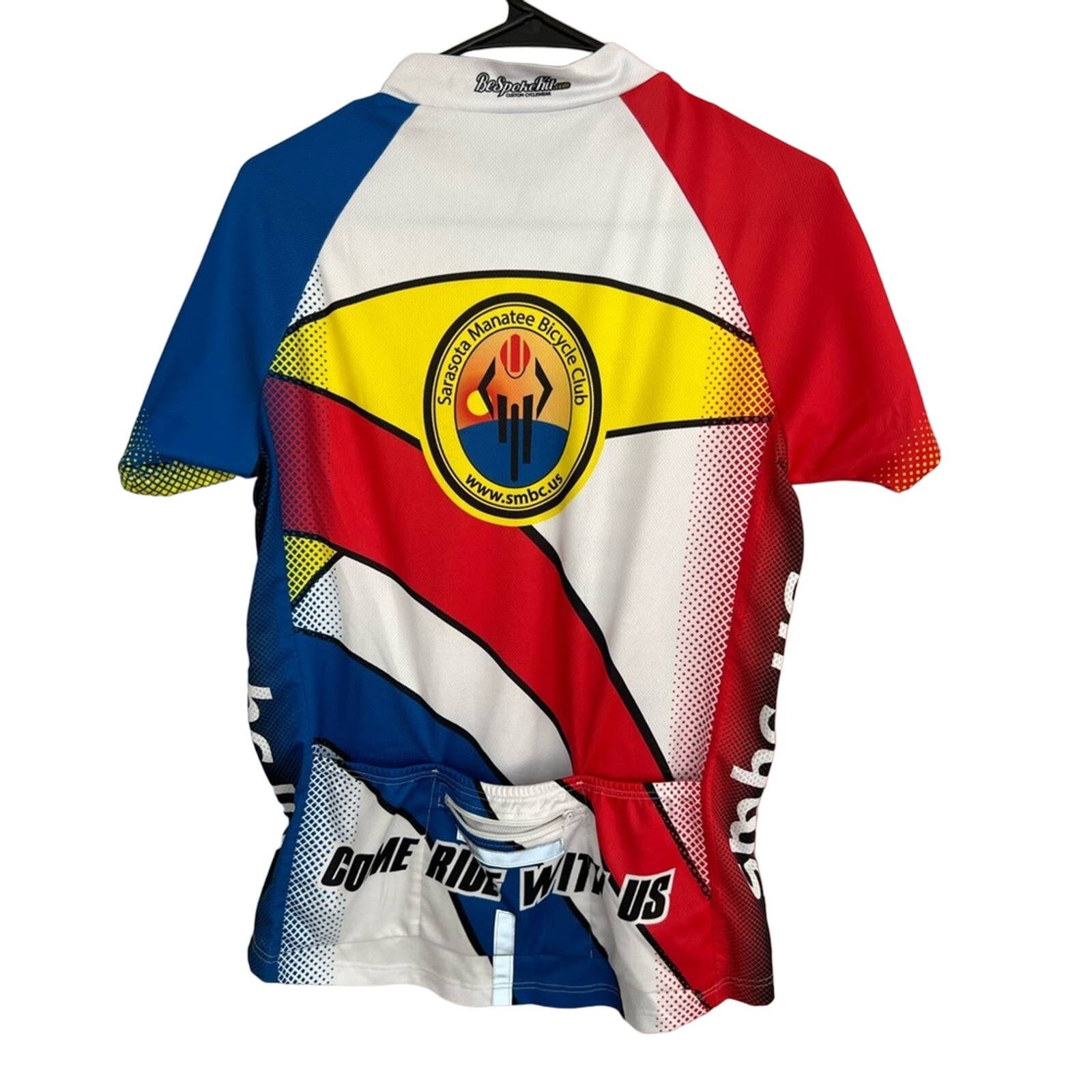 Other RARE CYCLING SHORT SLEEVE JERSEY BESPOKEKIT LADIES LARGE Size L / US 10 / IT 46 - 2 Thumbnail