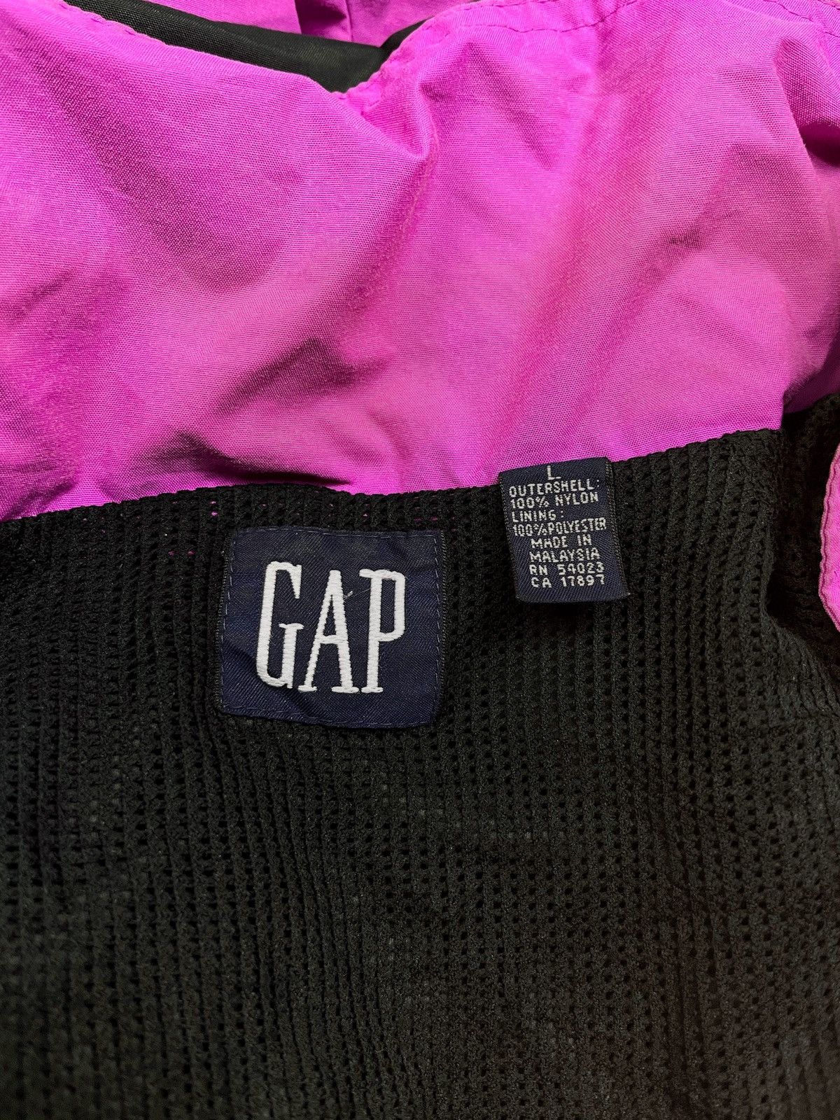 Gap × Vintage 80s GAP Two Tone Womens Parka Jackets Size US L / EU 52-54 / 3 - 7 Thumbnail