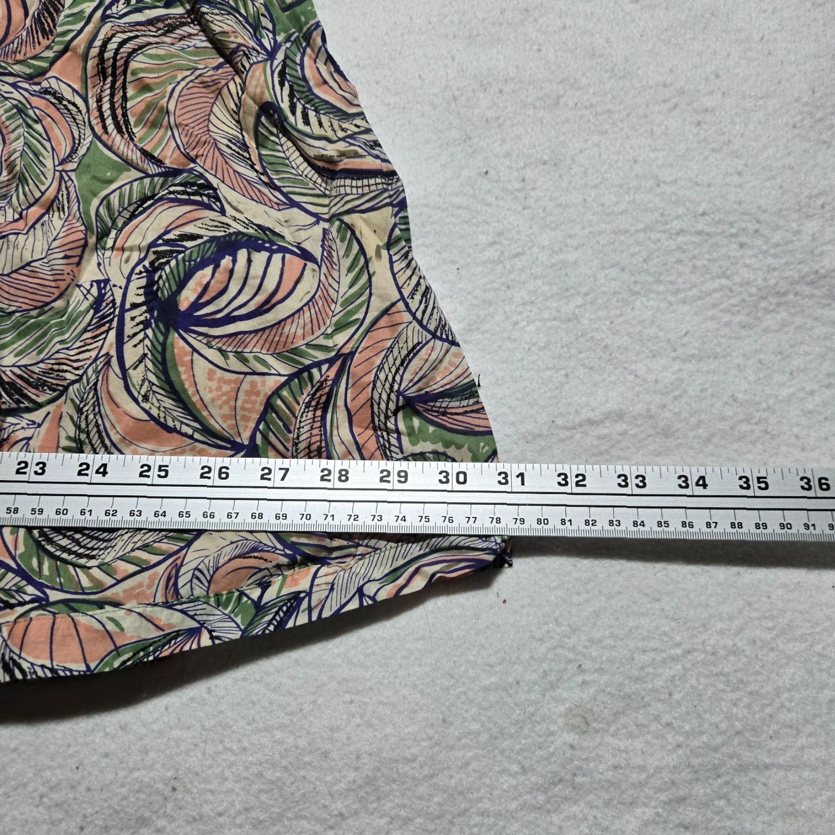 Asics Downeast Floral Skirt Adult Large A-Line Short Multi-Color Ruffle Women’s Size L Size 36" / US 14 / IT 50 - 7 Thumbnail