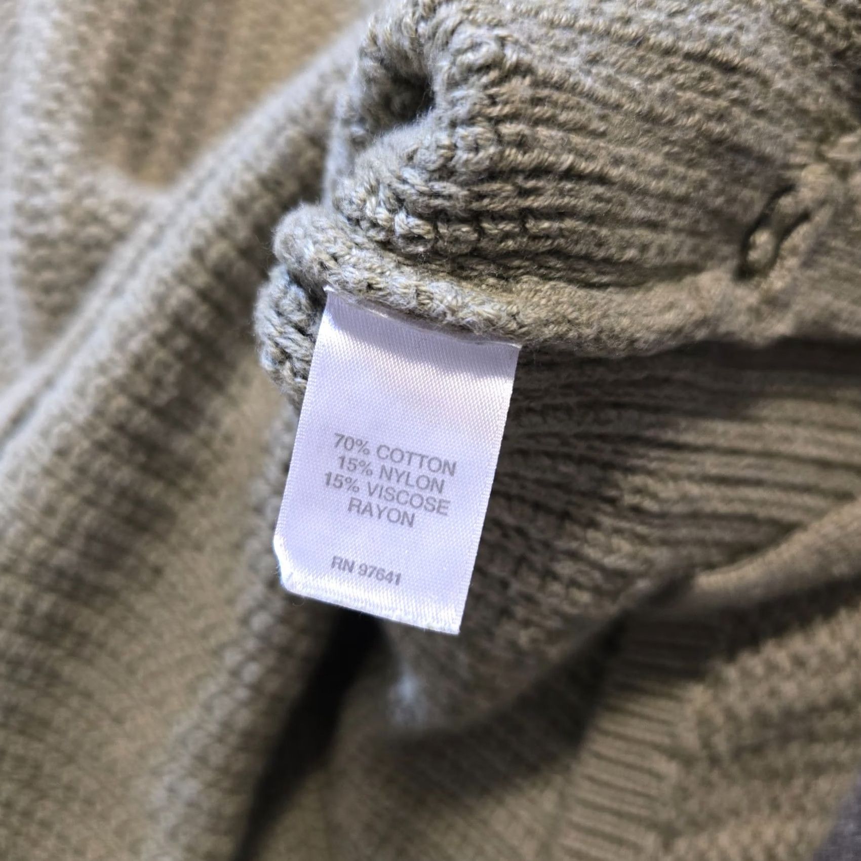 J. Jill J. Jill Sweater Women Size PM Petite Green Chunky-Knit Crew Neck Basic Casual Pullover Knit Winter Fall Spring Regular Sab? Size M / US 6-8 / IT 42-44 - 7 Thumbnail