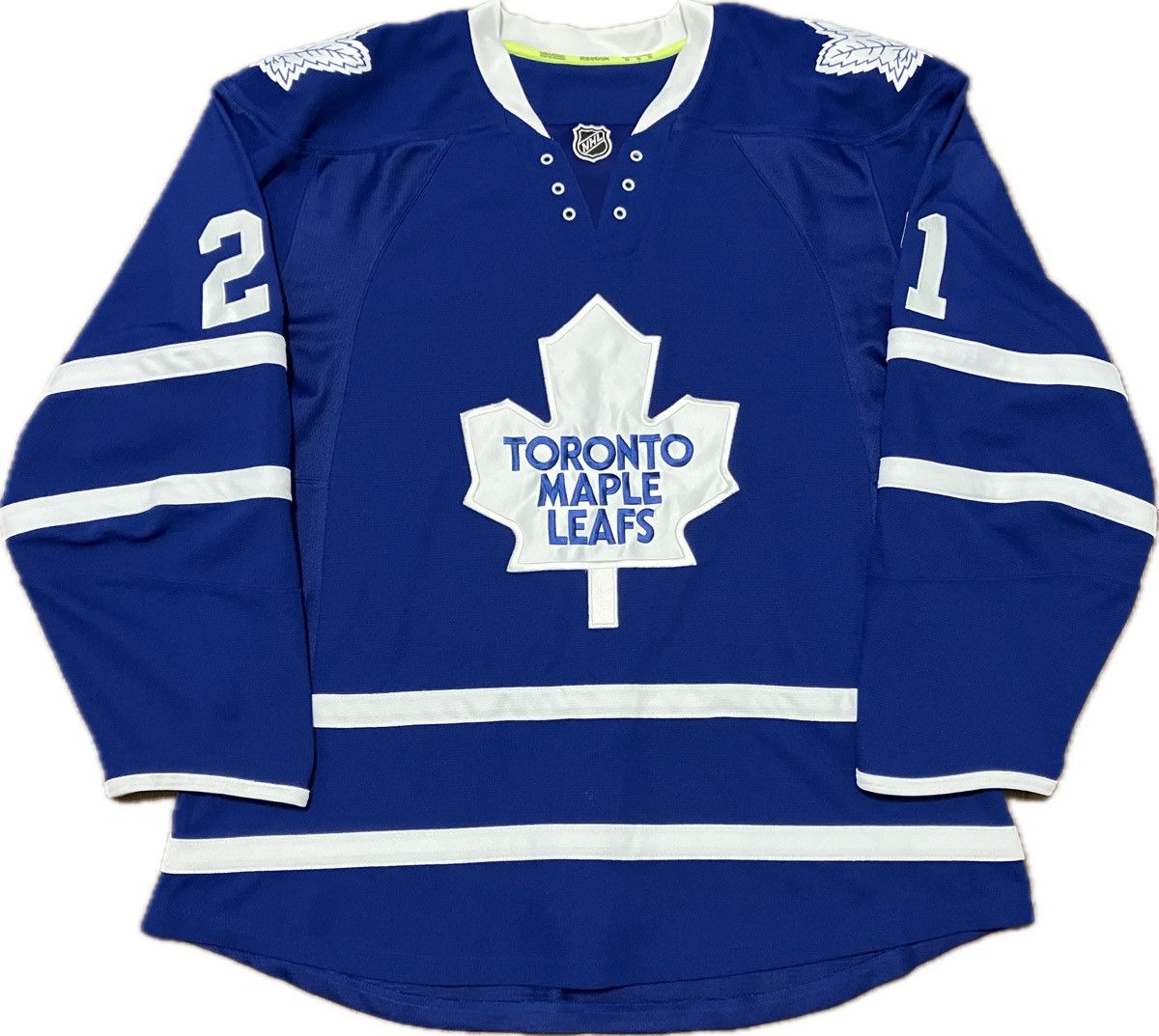 Reebok Toronto Maple Leafs Riemsdyk Reebok Edge NHL Hockey Jersey Size US M / EU 48-50 / 2 - 1 Thumbnail