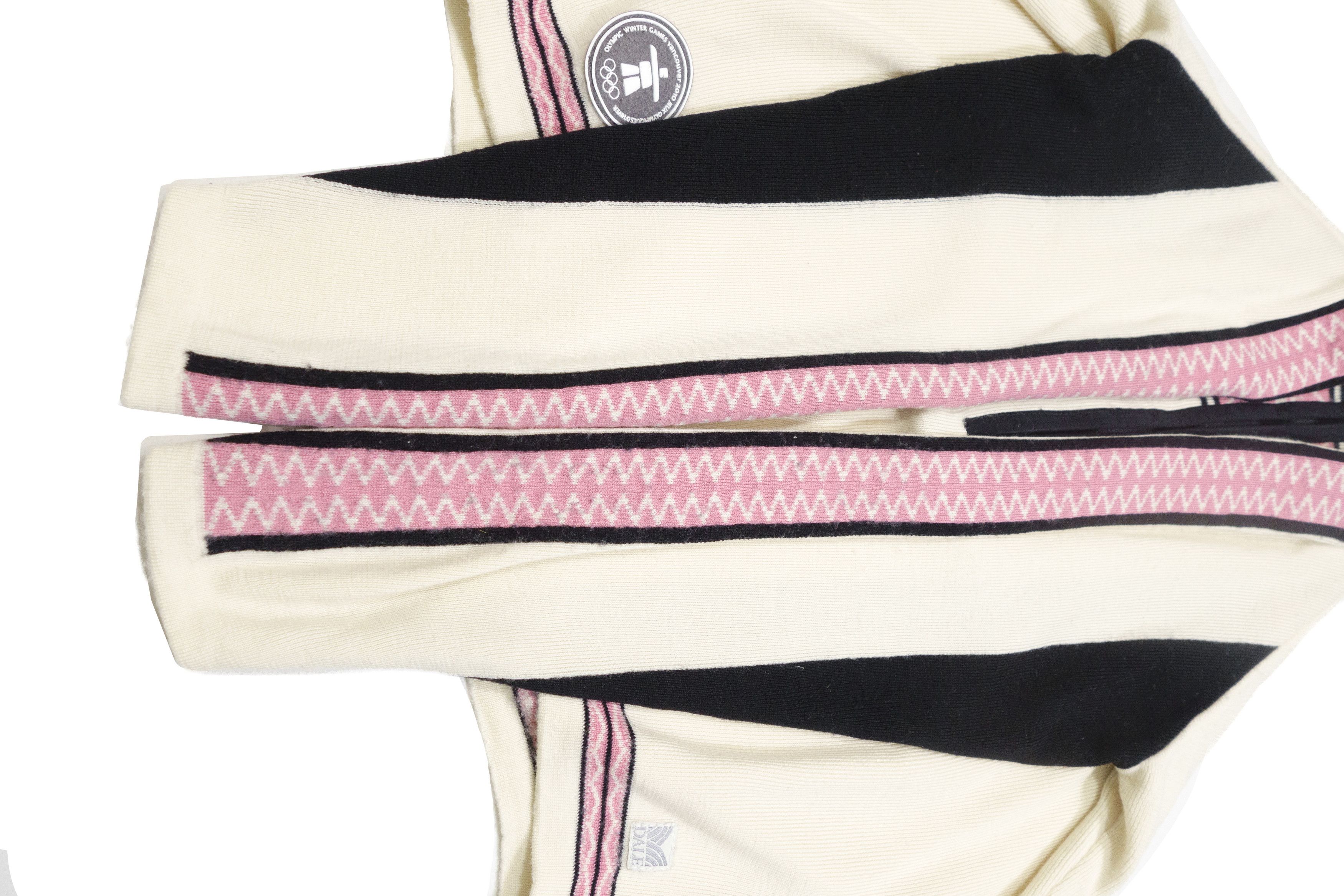 Dale Of Norway Vancouver 2010 Olympic Merino Wool 1/4 Zip Fair Isle Sweater Size S / US 4 / IT 40 - 6 Thumbnail