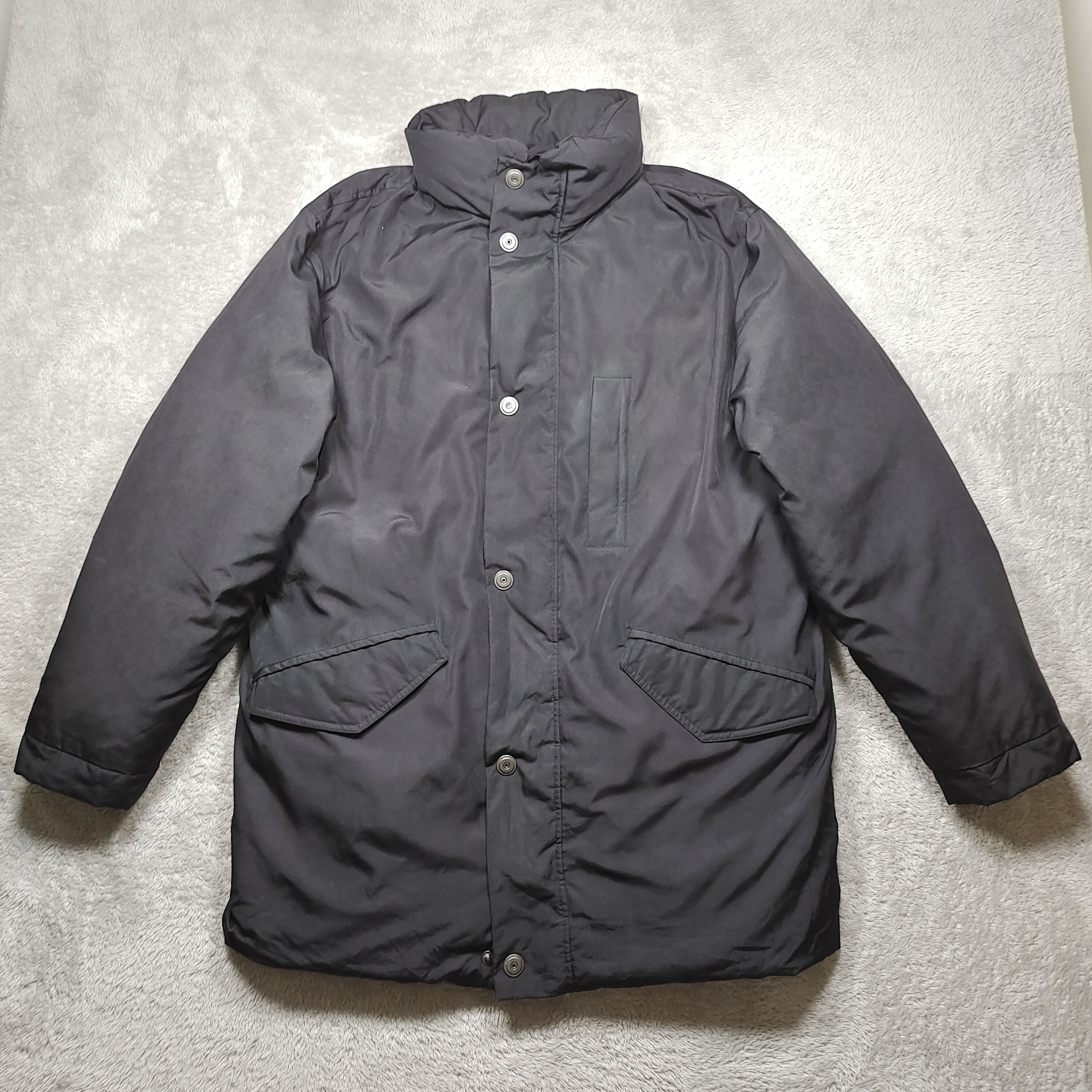 Paul Stuart PAUL STUART BLACK PADDED PARKA JACKET M Size US M / EU 48-50 / 2 - 9 Thumbnail