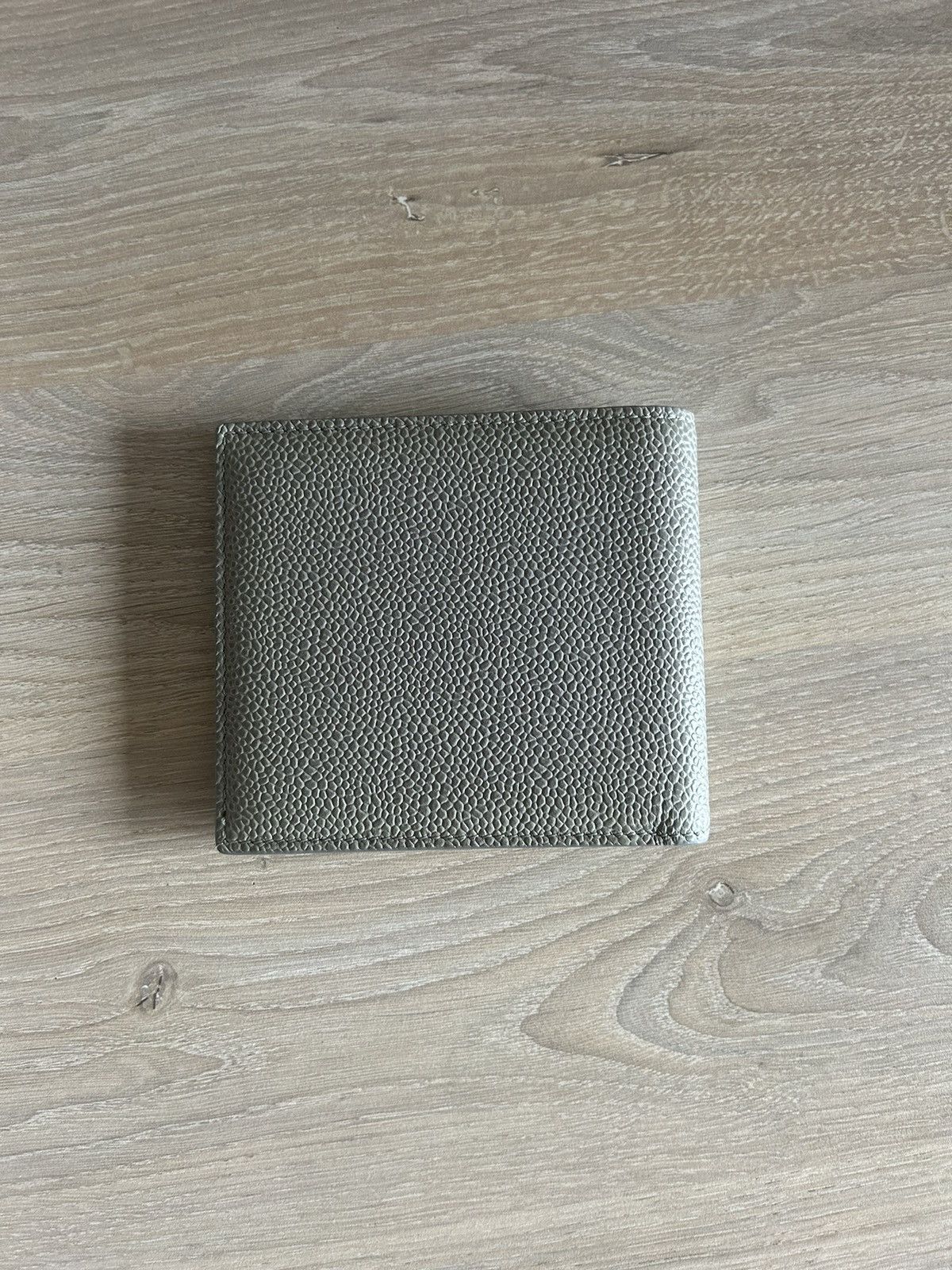 Thom Browne Bifold Grained Leather Wallet Size ONE SIZE - 7 Thumbnail
