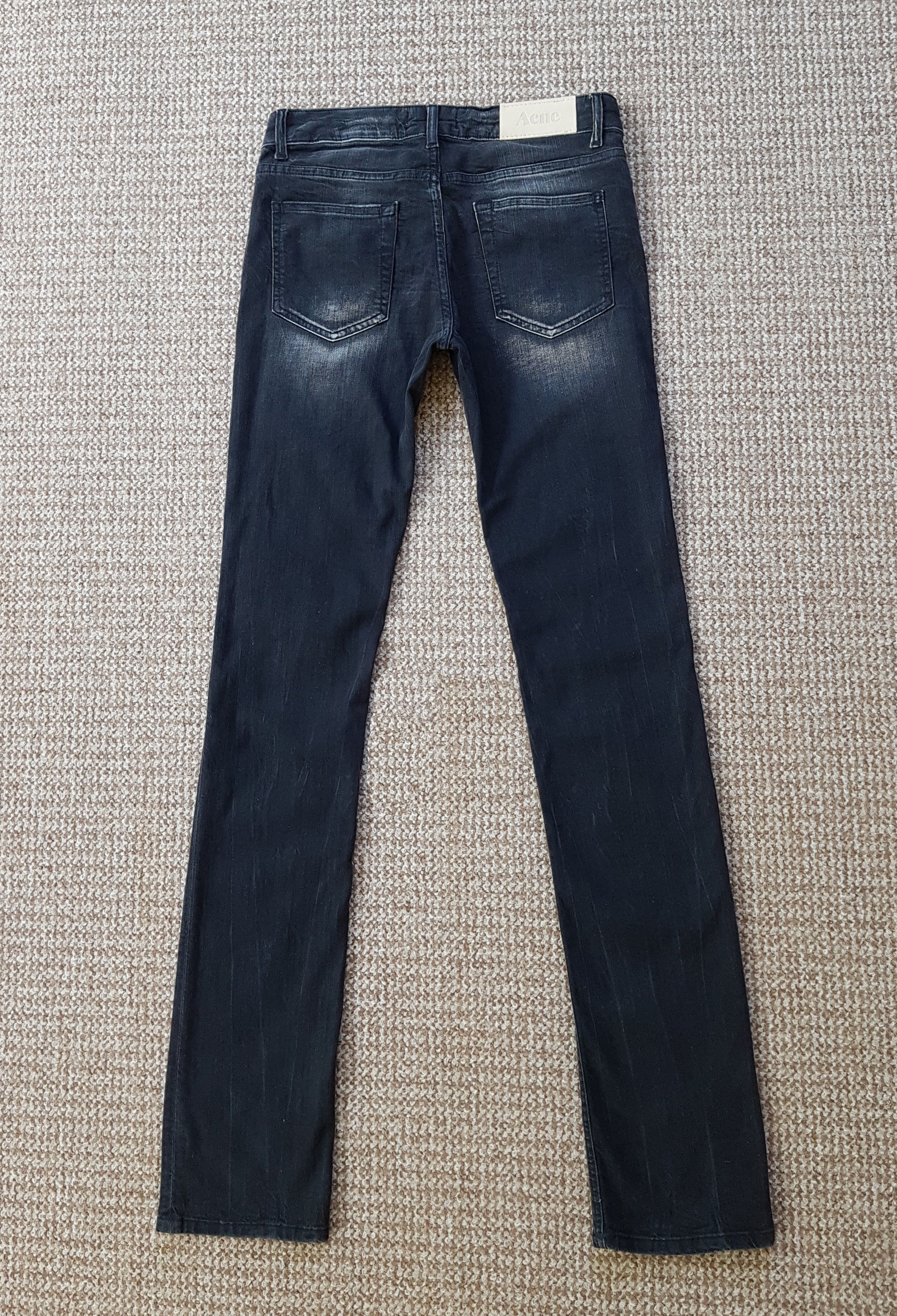 Acne Studios Acne Jeans vintage Hex Black Pure womens denim Size 28" / US 6 / IT 42 - 3 Thumbnail