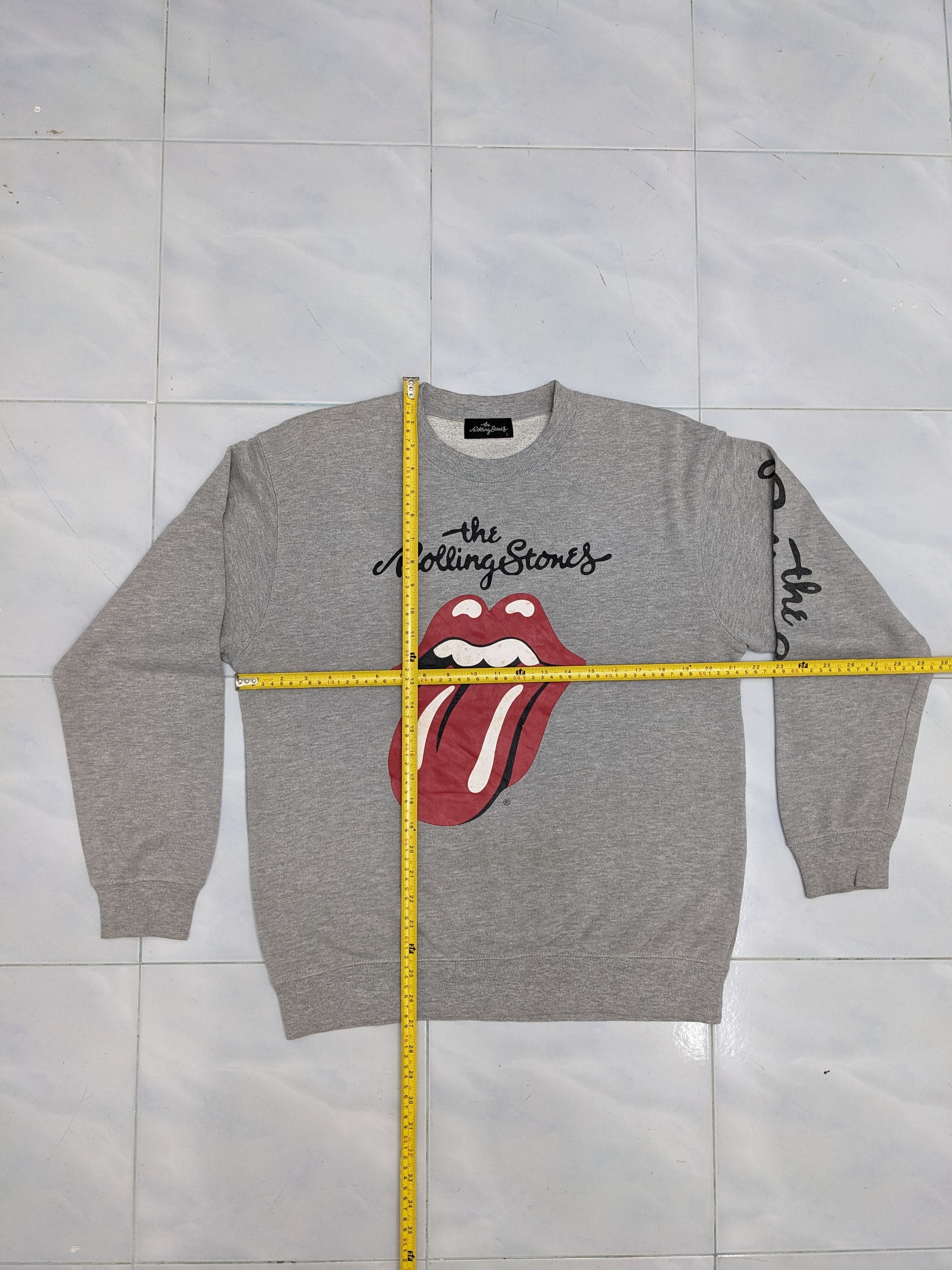 Band Tees × The Rolling Stones THE ROLLING STONES ROCK BAND SWEATSHIRT Size US L / EU 52-54 / 3 - 7 Thumbnail