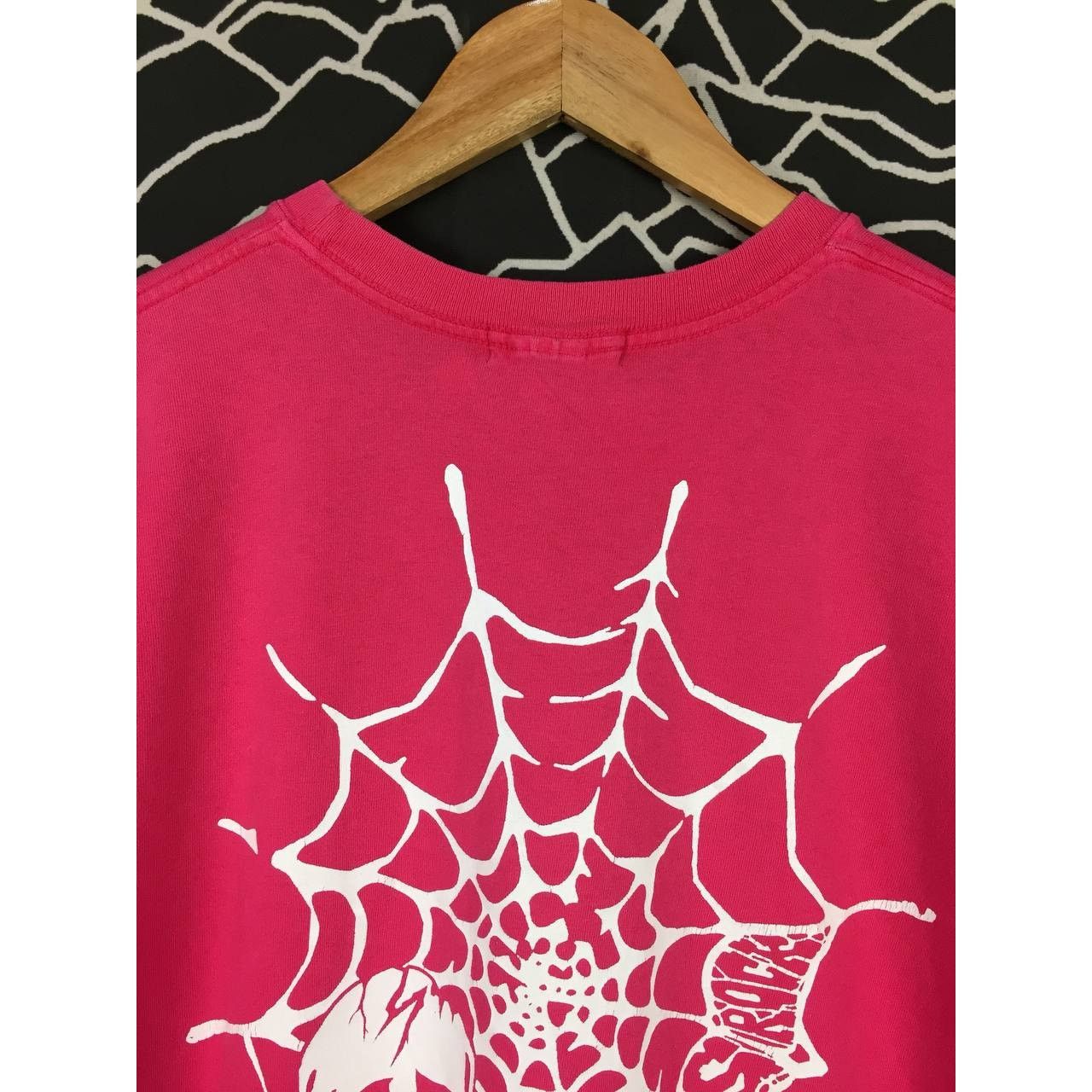 Japanese Brand Vtg 90s Super Lovers Rockin' On Lovers Skull Spider Web Tee Size US M / EU 48-50 / 2 - 3 Thumbnail