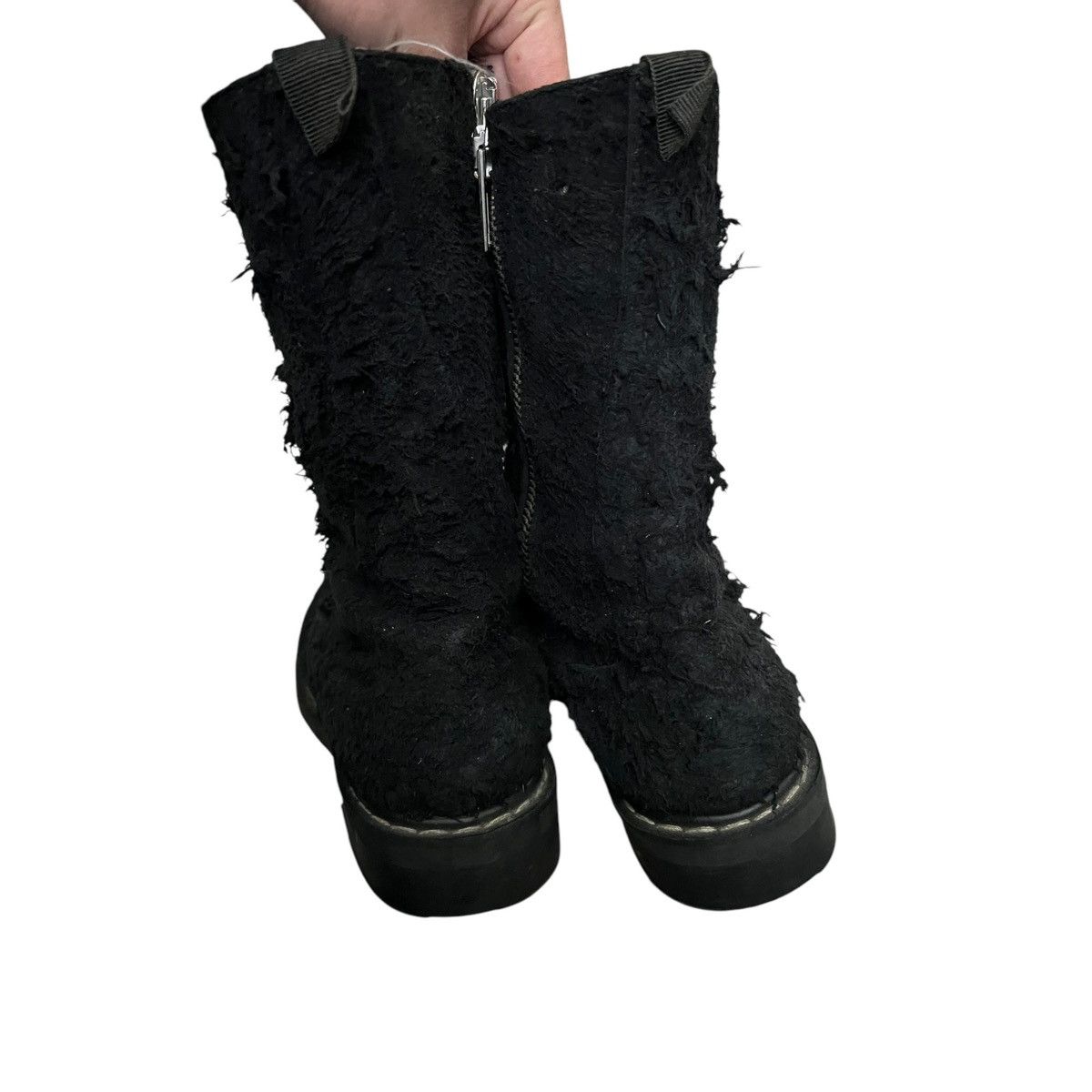 Rick Owens Rick Owen’s destroyed suede ranger boots Size US 8.5 / EU 41-42 - 4 Thumbnail