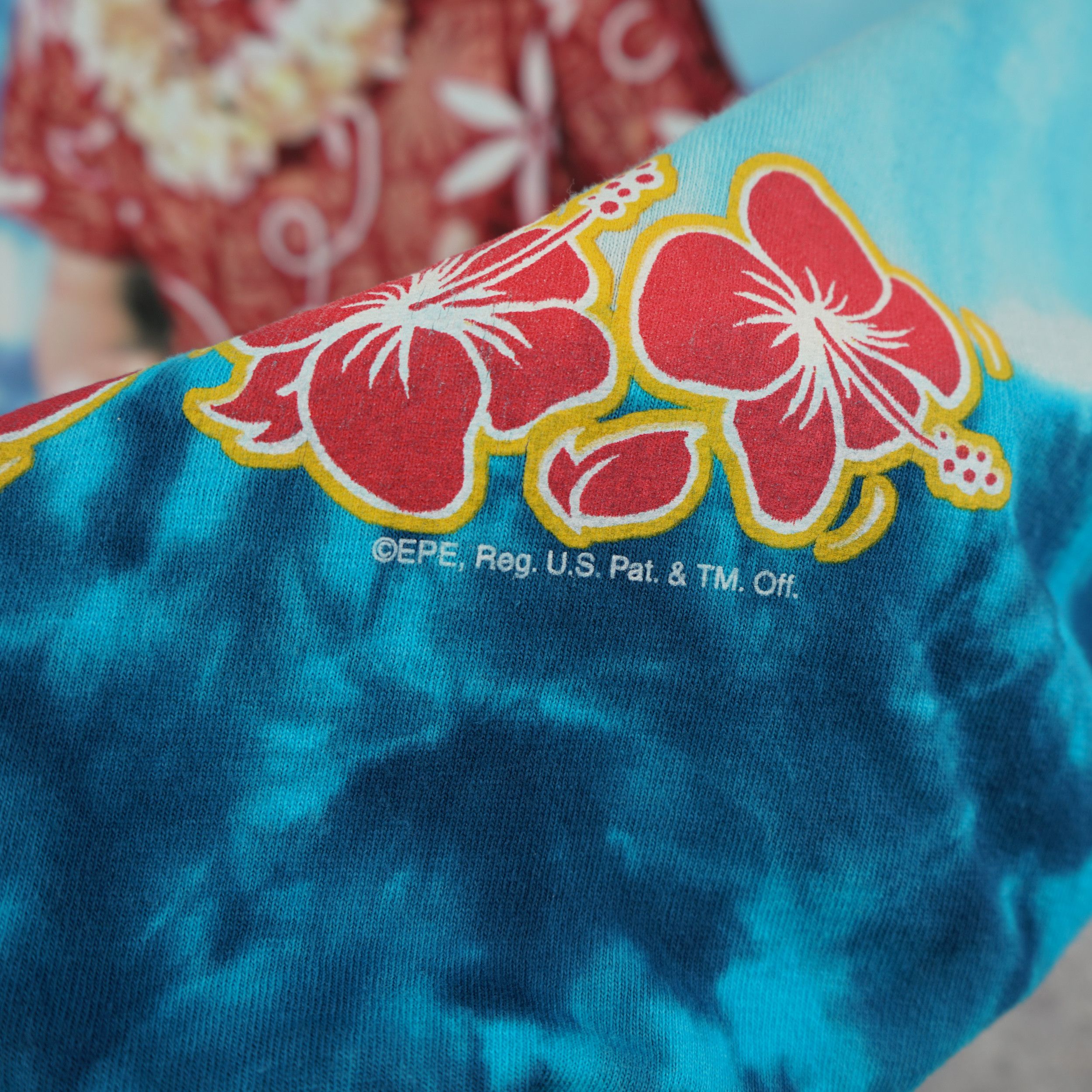 Band Tees × Liquid Blue × Vintage Vintage 90s Elvis Presley Blue Hawaii T Shirt Size US XXL / EU 58 / 5 - 3 Thumbnail