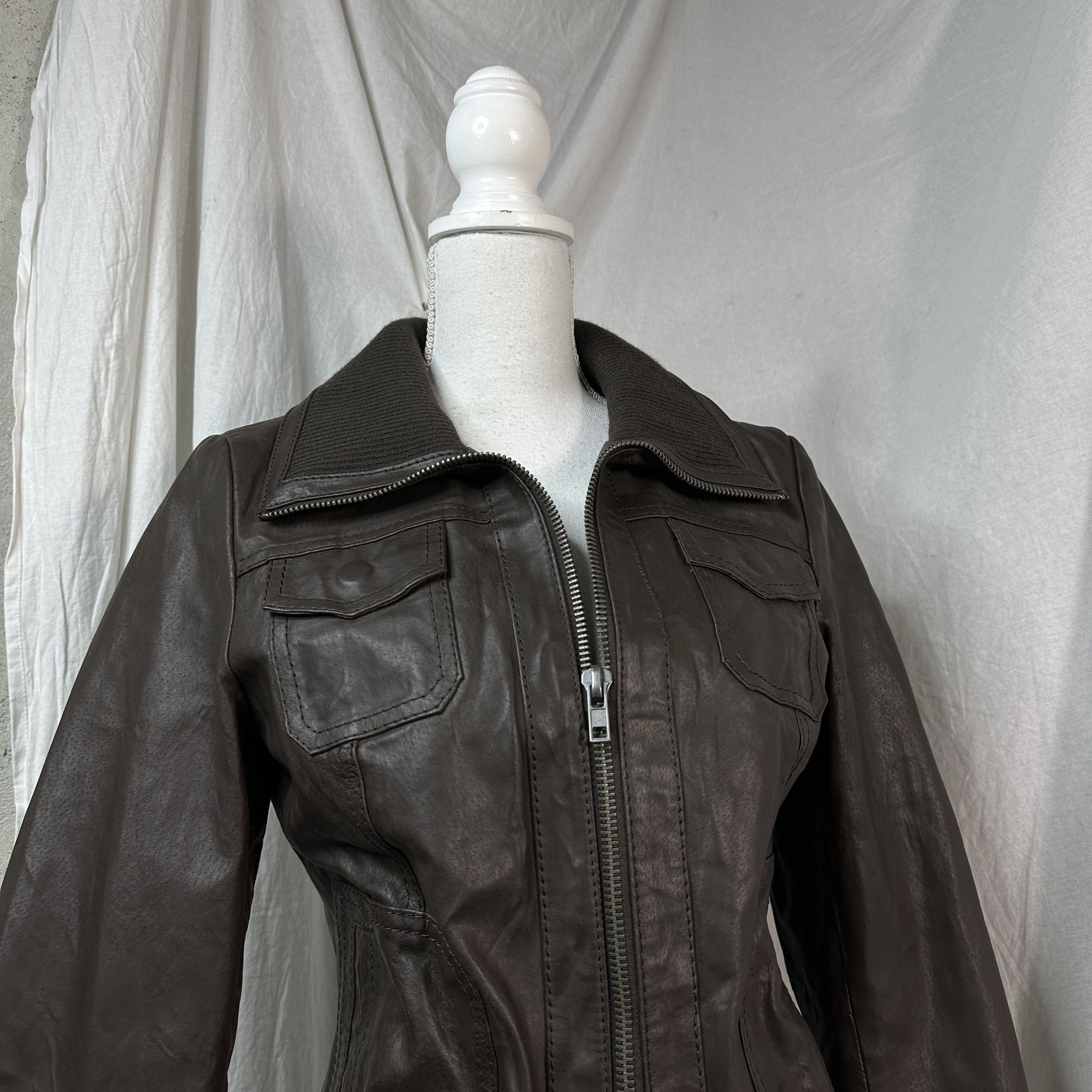 Vintage Leather Vintage Jacket Size M / US 6-8 / IT 42-44 - 6 Thumbnail