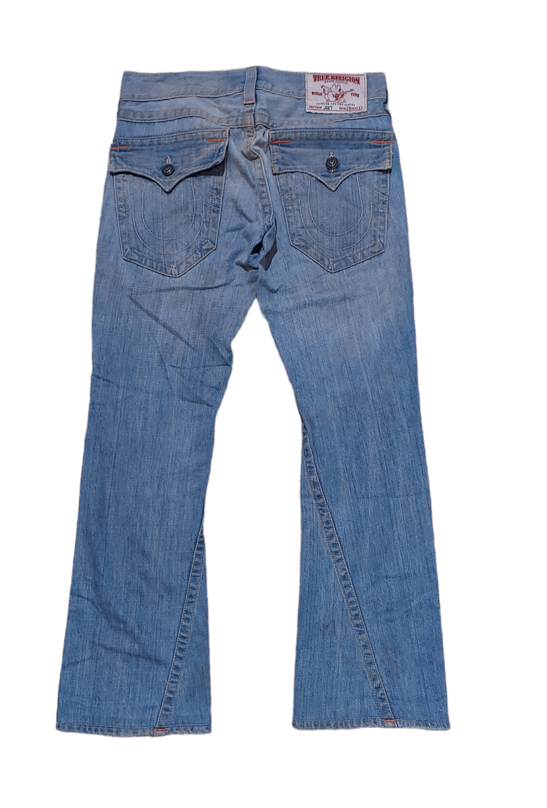 True Religion × Vintage Vrg True Religion Flared Jeans Size US 33 - 1 Thumbnail
