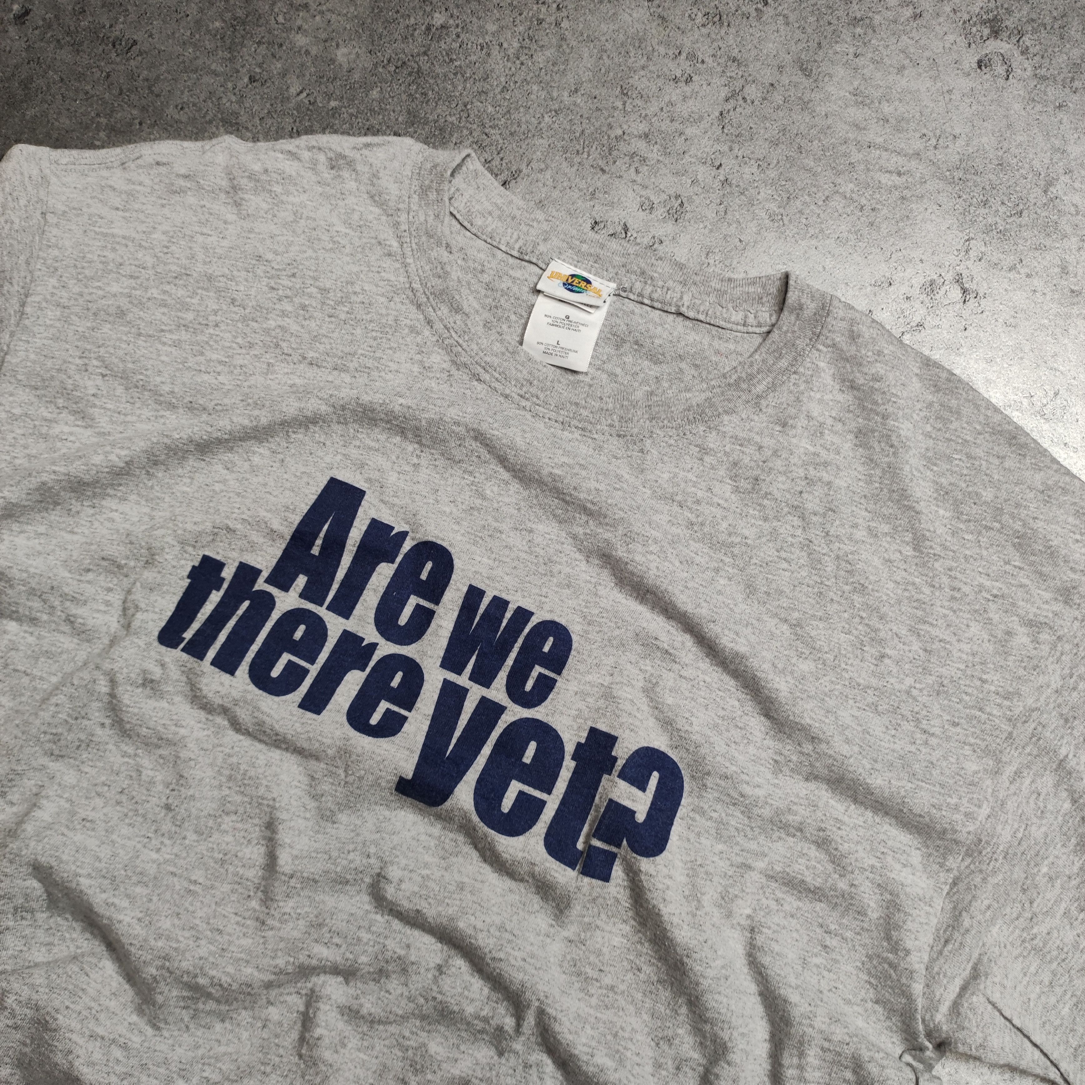 Universal Studios × Vintage RARE OG 2004 Shrek 4D Universal Studios Are We There Yet Tee Size US L / EU 52-54 / 3 - 5 Thumbnail