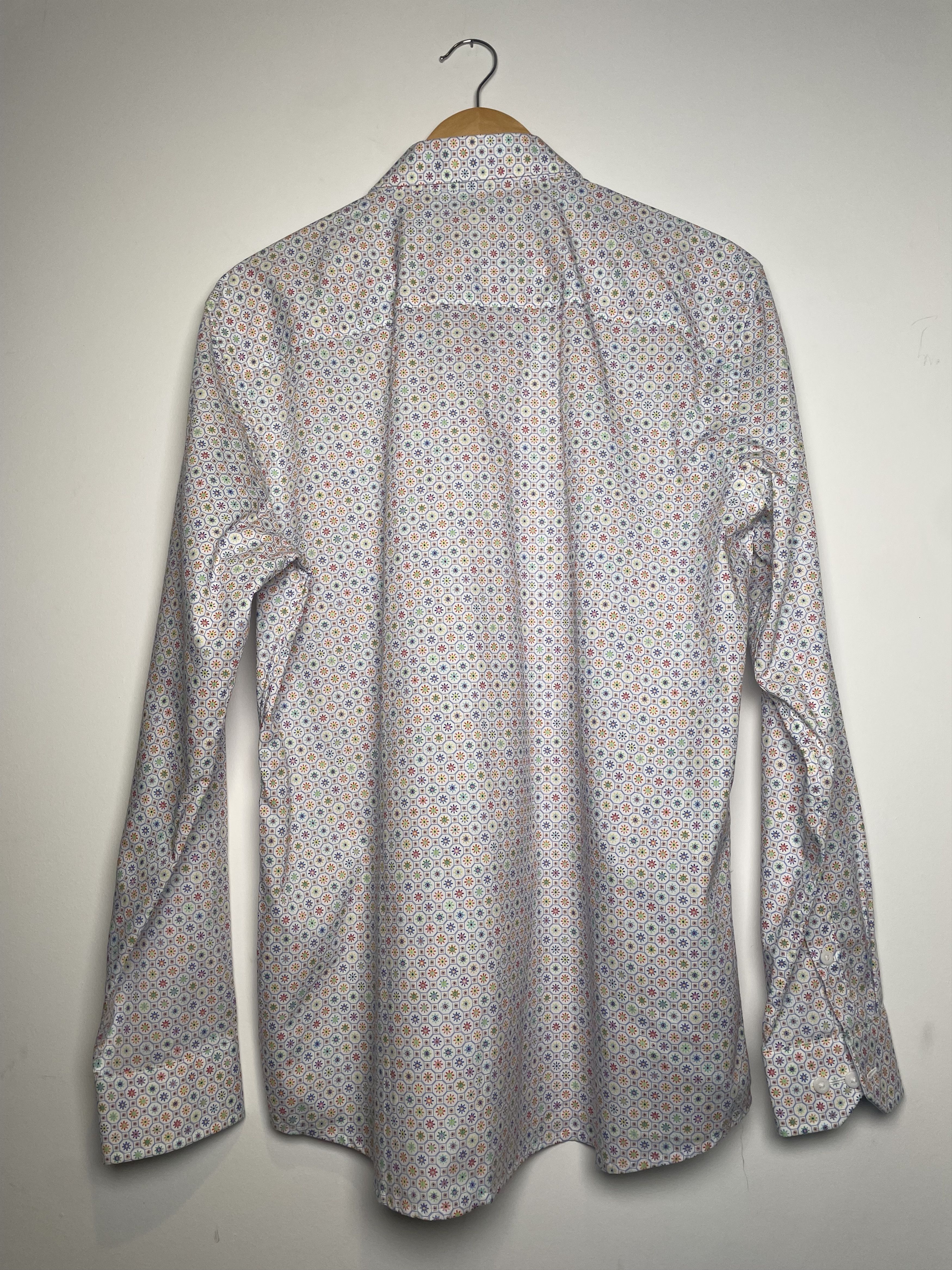 Johnston & Murphy Johnston & Murphy Premium Multi-Color Print Shirt M/L Size US M / EU 48-50 / 2 - 4 Thumbnail