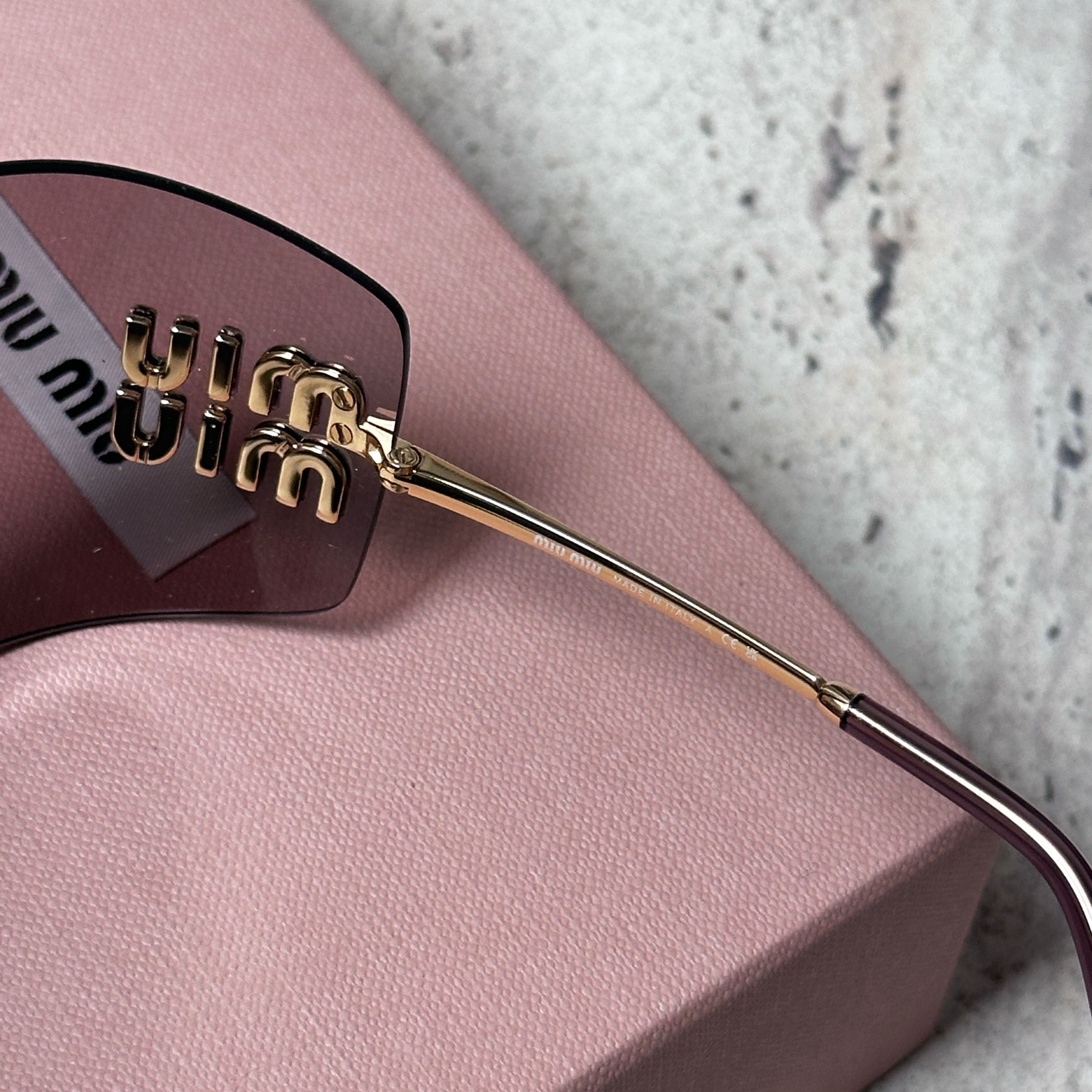 Miu Miu MIU MIU 0MU 54YS SUNGLASSES Size ONE SIZE - 2 Thumbnail