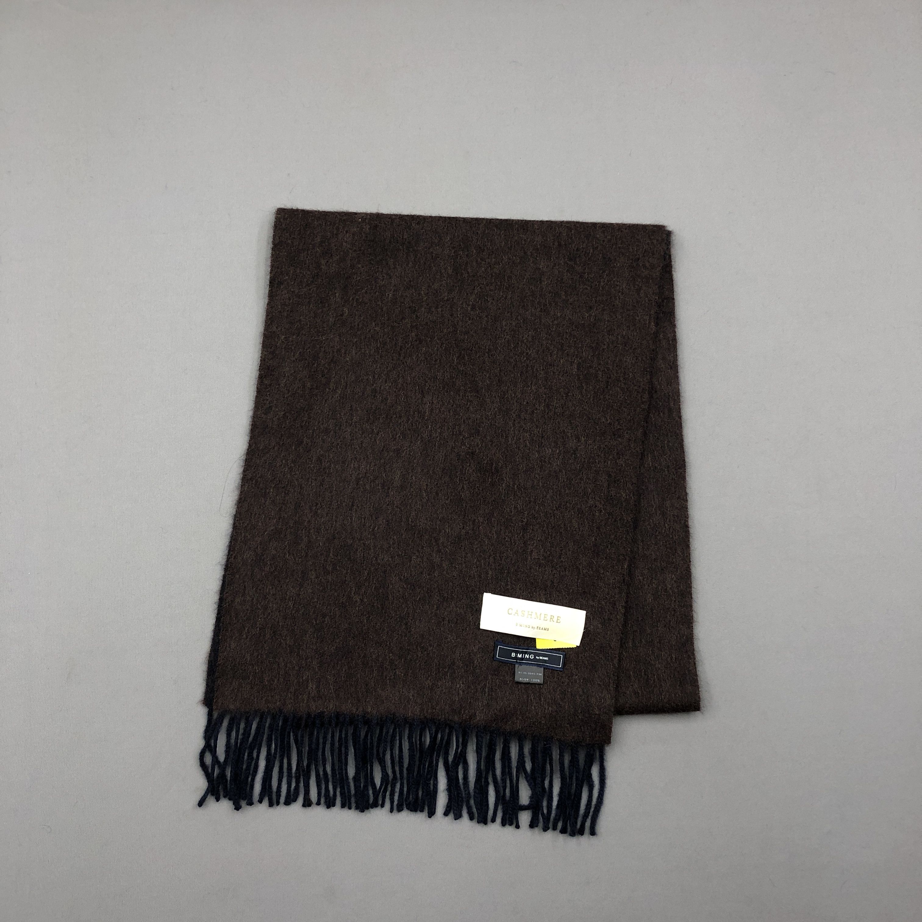 Beams Plus Vintage B Ming Scarf Muffler Beams Wool Cashmere Scarves Size ONE SIZE - 3 Thumbnail