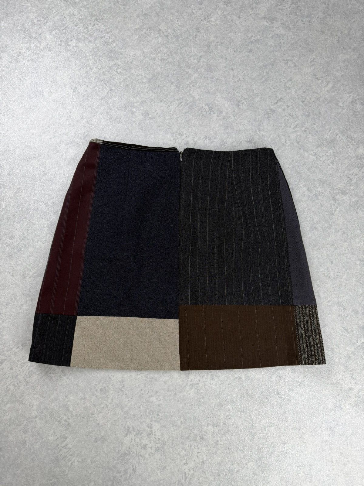 Dolce & Gabbana Vintage Dolce & Gabbana Patchwork Mini Skirt IT42 Size 28" / US 6 / IT 42 - 5 Thumbnail