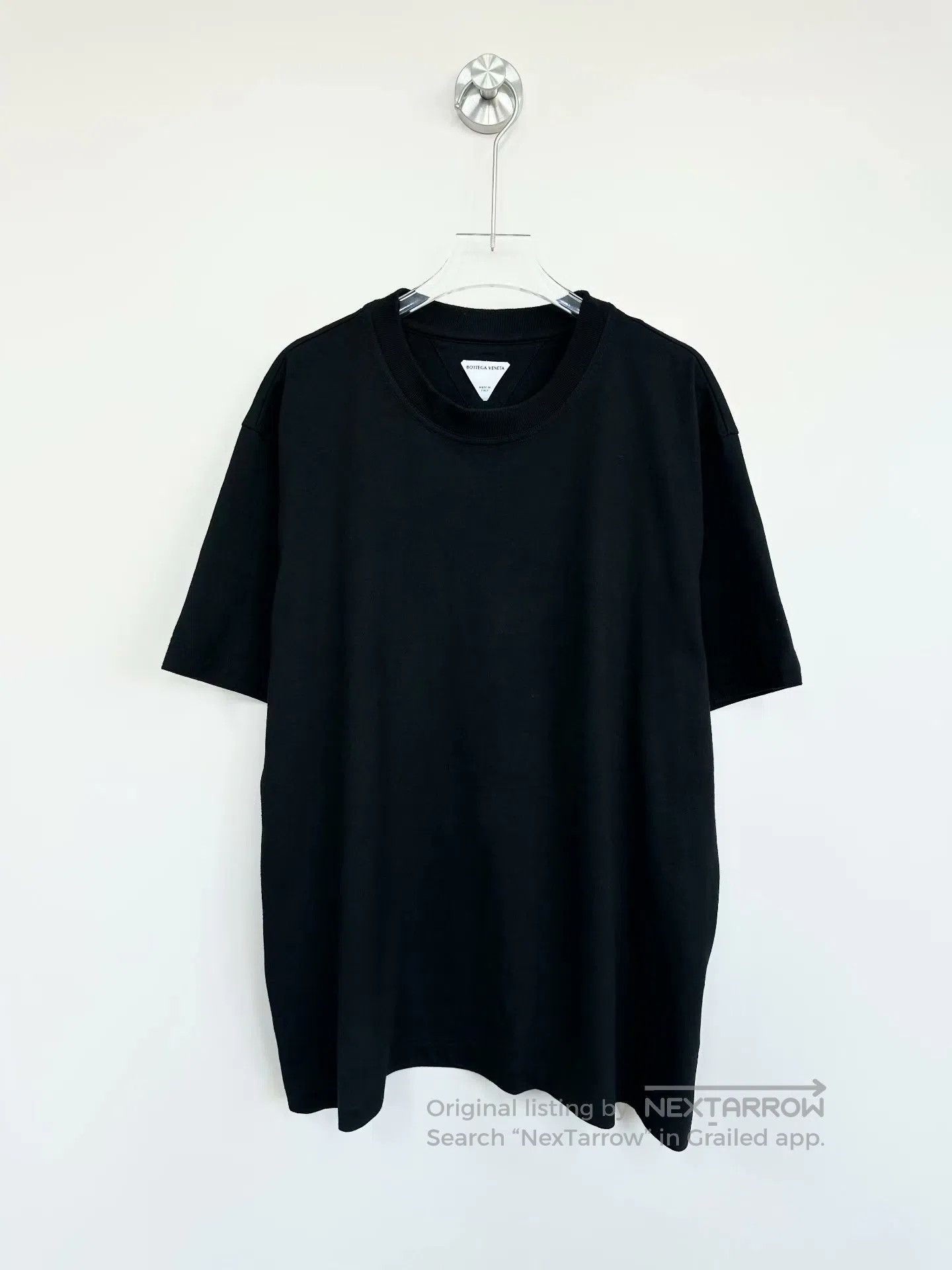 Bottega Veneta Bottega Veneta Solid black short-sleeve T-shirt, size M| Size US M / EU 48-50 / 2 - 1 Thumbnail