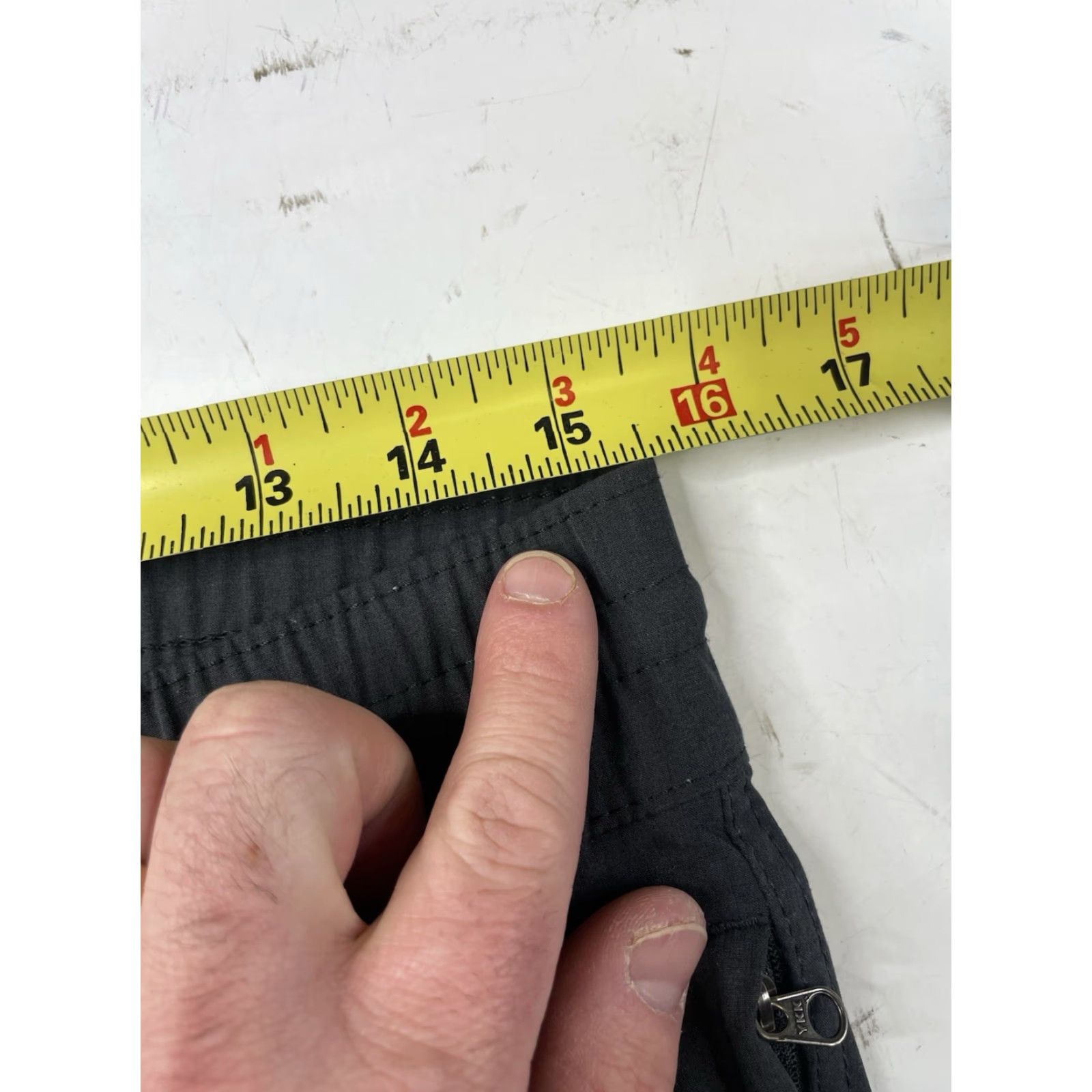 Vintage KUHL Freeflex Pants Men's Small Dark Storm Gray Outdoors Jogger Drawstring Regular Half Zip Logo Pocket 5 Size US 29 - 6 Thumbnail