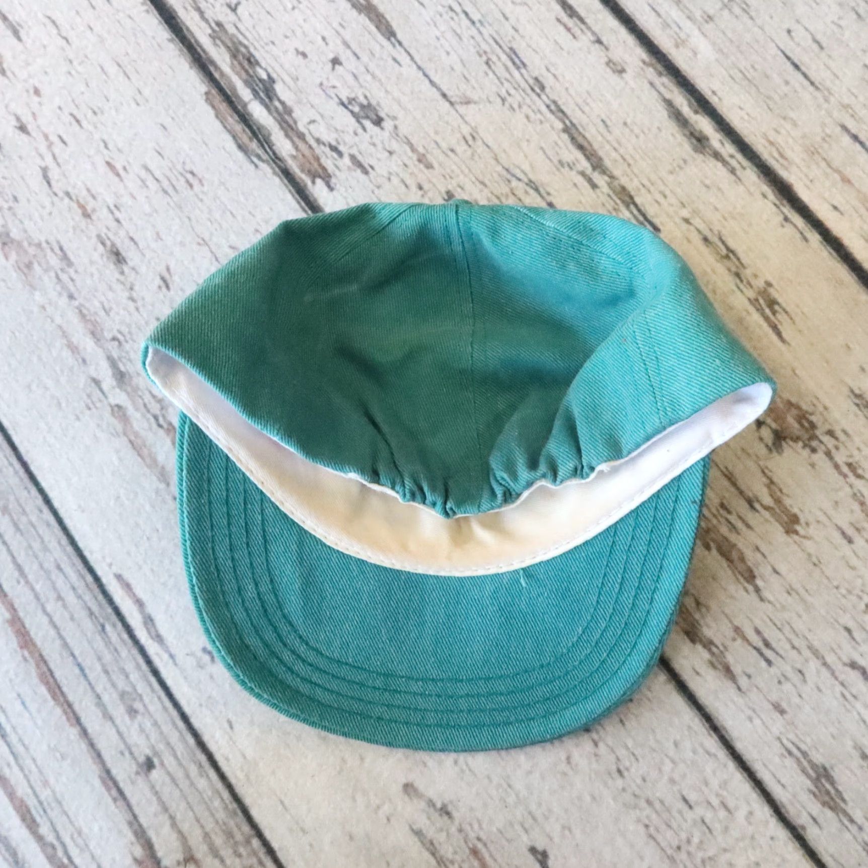 The North Face VINTAGE The North Face Hat Men One Size Fits All Elastic Fitted Snapback Blue 90s Size ONE SIZE - 2 Thumbnail